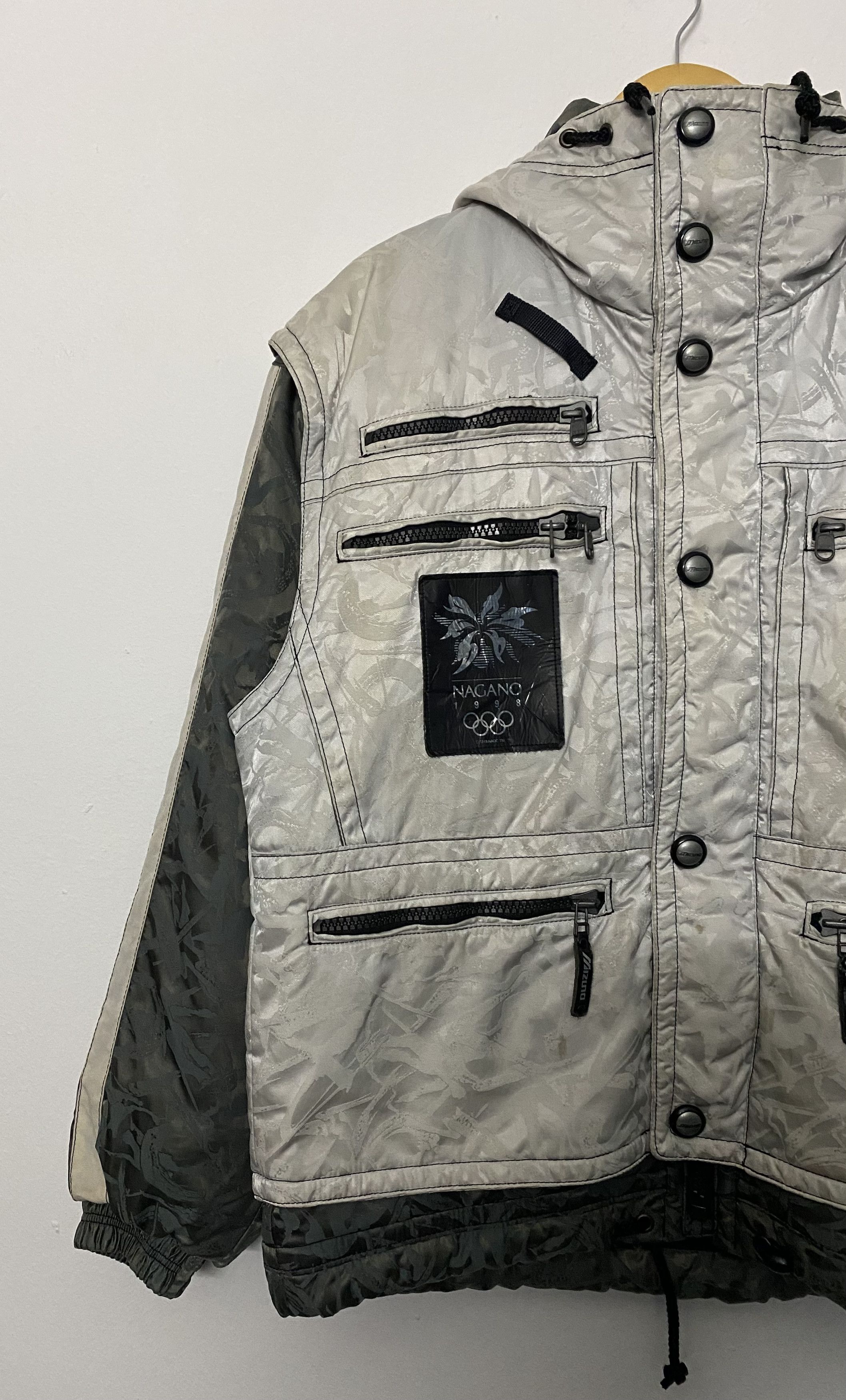 Vintage Vintage 1998 Nagano Winter Olympics x Mizuno Puffer Jacket Size US M / EU 48-50 / 2 - 6 Thumbnail