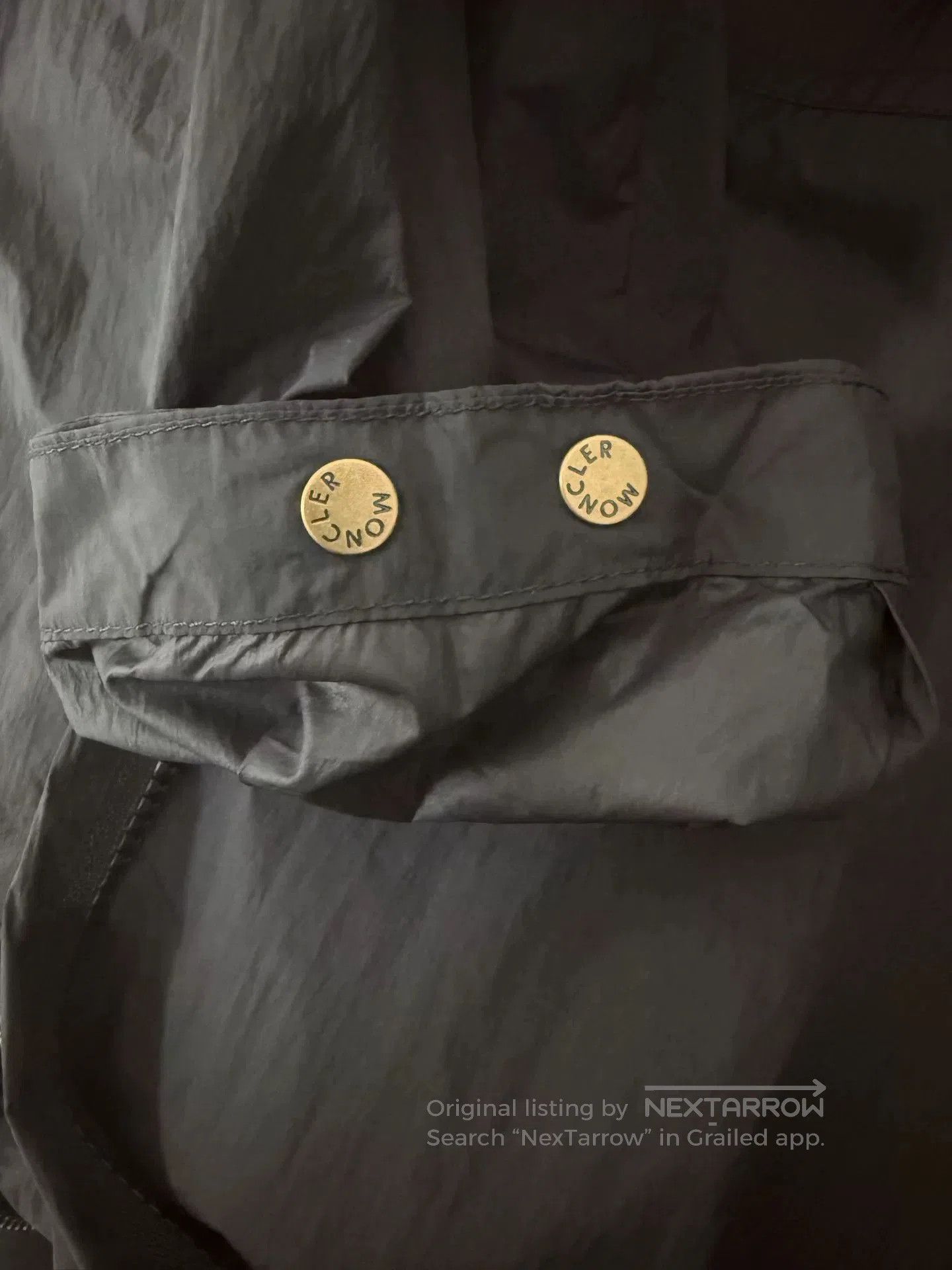 Moncler Moncler Black Thin Casual Jacket. Size US M / EU 48-50 / 2 - 8 Thumbnail