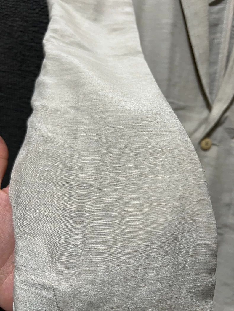 Rick Owens Rick Owens Rick Owens Silk and Linen Blazer-2507 Size US L / EU 52-54 / 3 - 2 Thumbnail