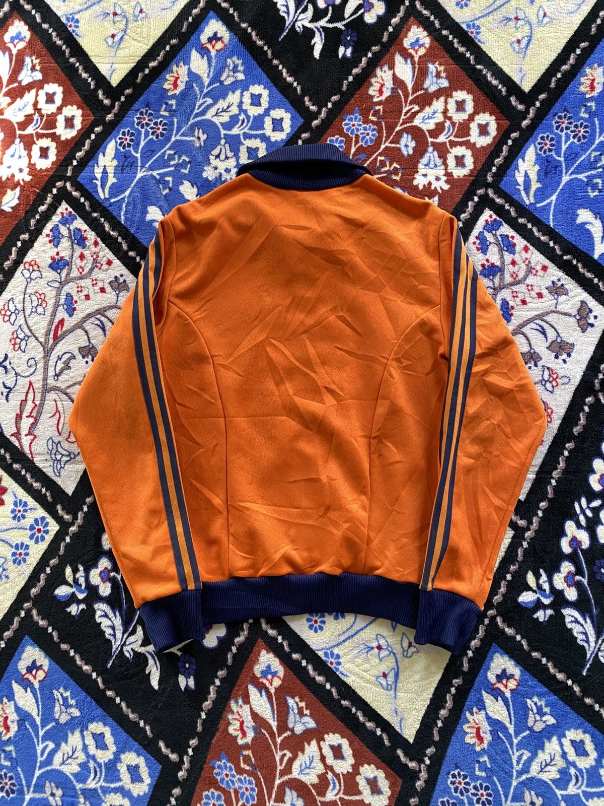 Adidas Vintage 80s Adidas 3 Stripes Tracktop Size US M / EU 48-50 / 2 - 3 Thumbnail