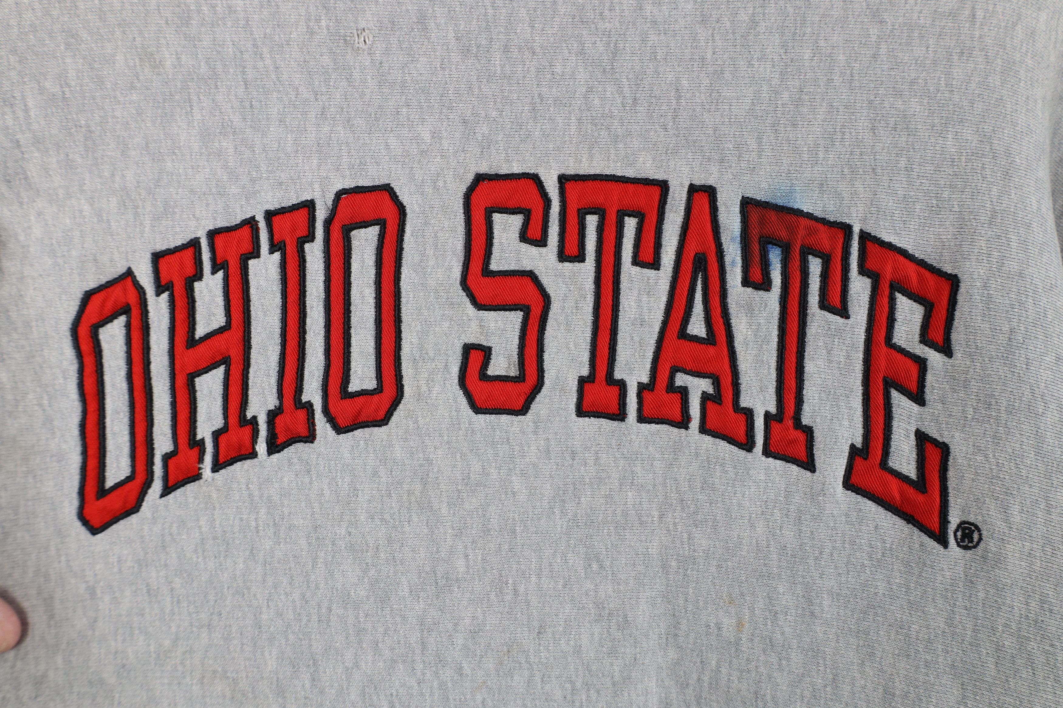 Vintage Vintage 90s Heavyweight Ohio State University Sweatshirt Size US L / EU 52-54 / 3 - 4 Thumbnail