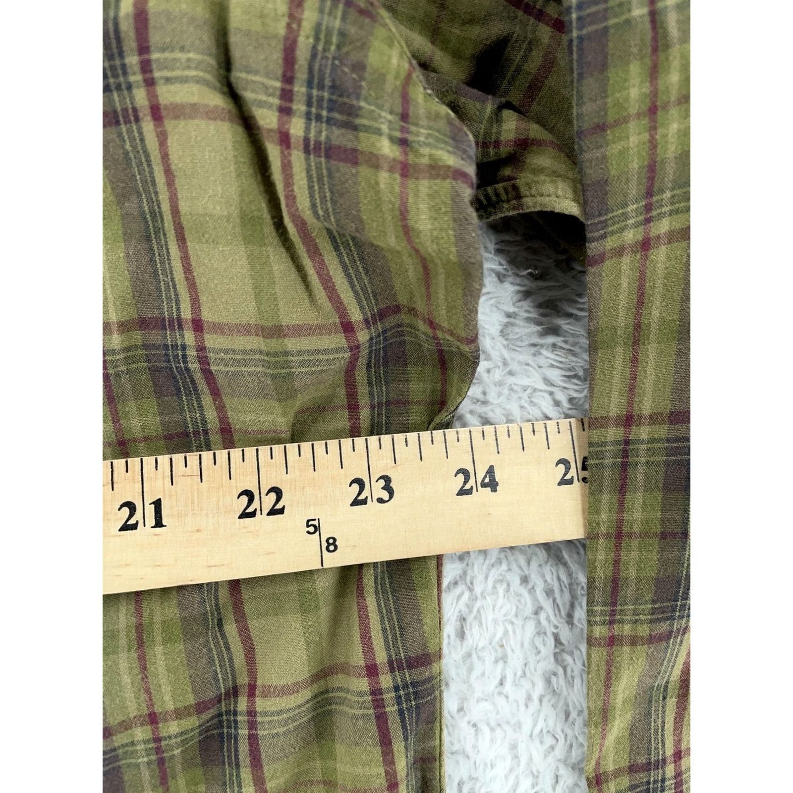Polo Ralph Lauren Polo Ralph Lauren Shirt Mens XL Green Plaid Estate Custom Fit Collared Button Up Size US XL / EU 56 / 4 - 7 Thumbnail