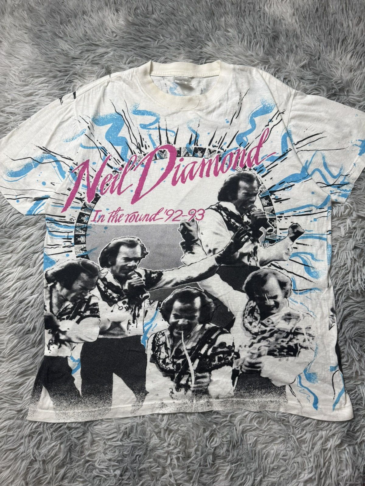 Band Tees Vintage Neil Diamond OVP Size US L / EU 52-54 / 3 - 1 Thumbnail