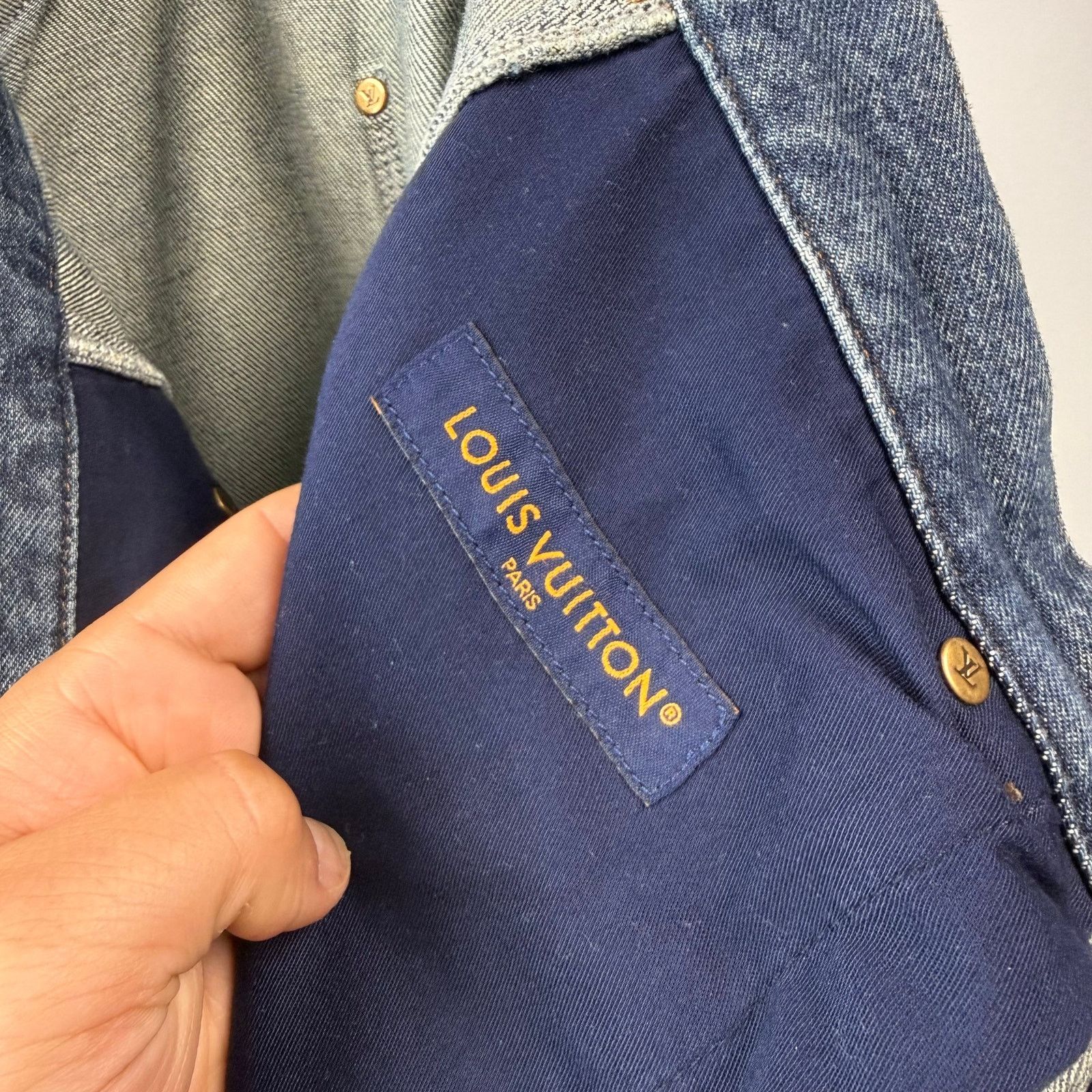 Louis Vuitton Louis Vuitton Monogra Double Knee Carpenter Denim - 36 Size US 36 / EU 52 - 15 Thumbnail