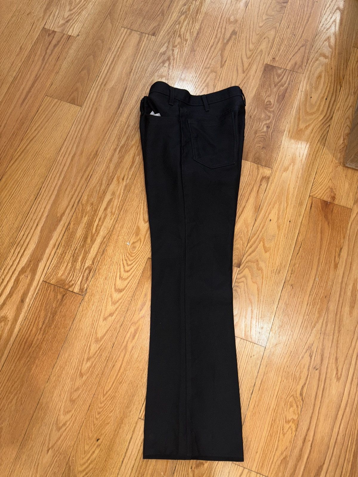Levi's Black Flare Dress Jeans Size US 30 / EU 46 - 4 Thumbnail