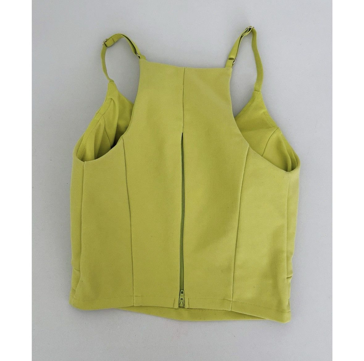 Pistola Pistis Collection Lime Green Top Shirt Bustier Blouse Size S Size S / US 4 / IT 40 - 4 Thumbnail
