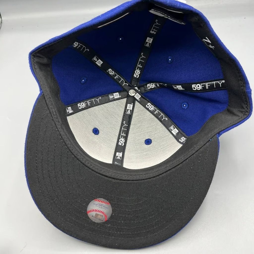 New Era Texas Rangers Hat Men 7 1/2 59Fifty New Era MLB Fitted Cap Size ONE SIZE - 4 Thumbnail