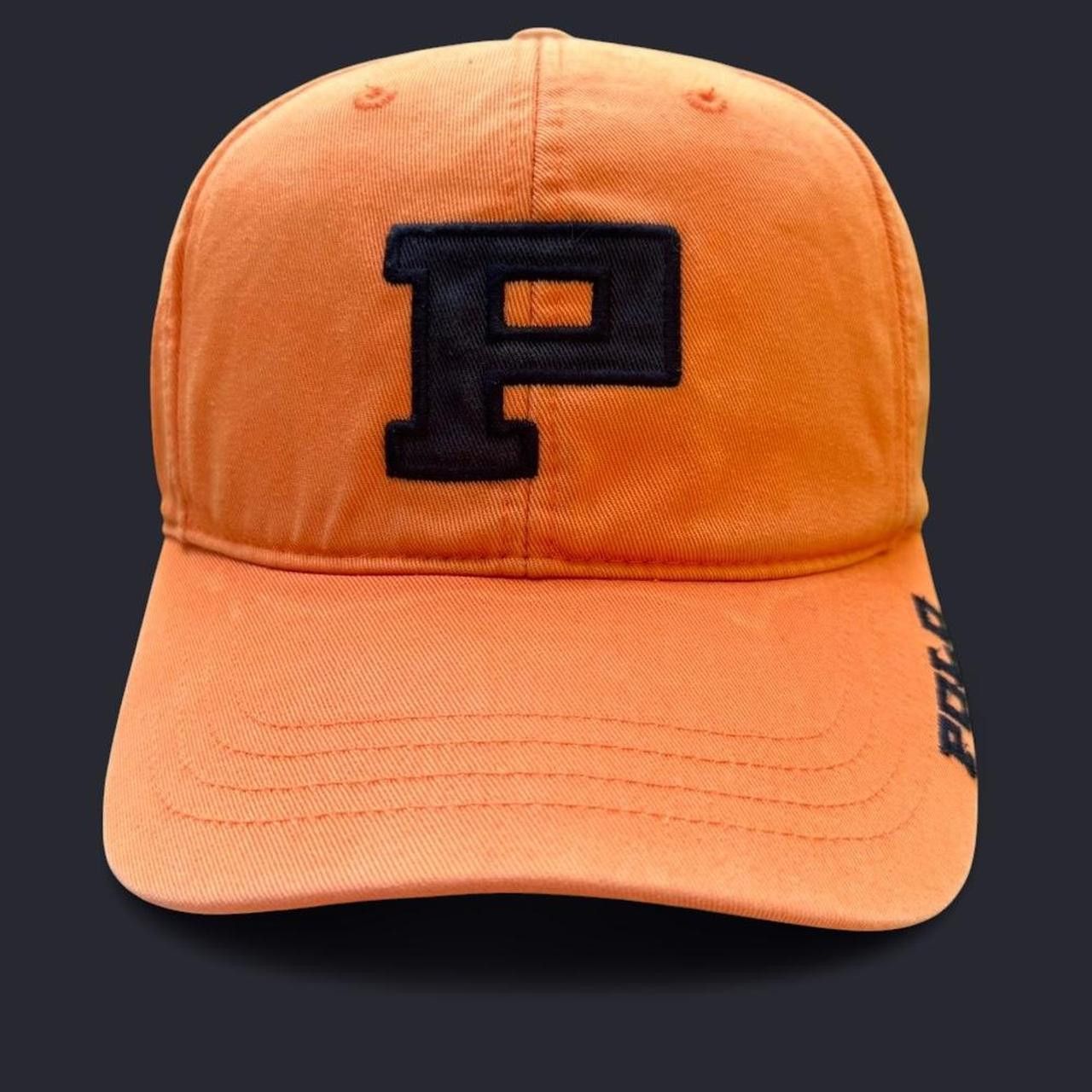 Polo Ralph Lauren Vintage 1990s Polo Sport Faded Orange Strapback Hat Size ONE SIZE - 2 Thumbnail