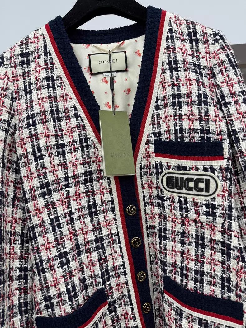 Gucci Gucci Colorful tweed woven jacket Size XS / US 0-2 / IT 36-38 - 2 Thumbnail