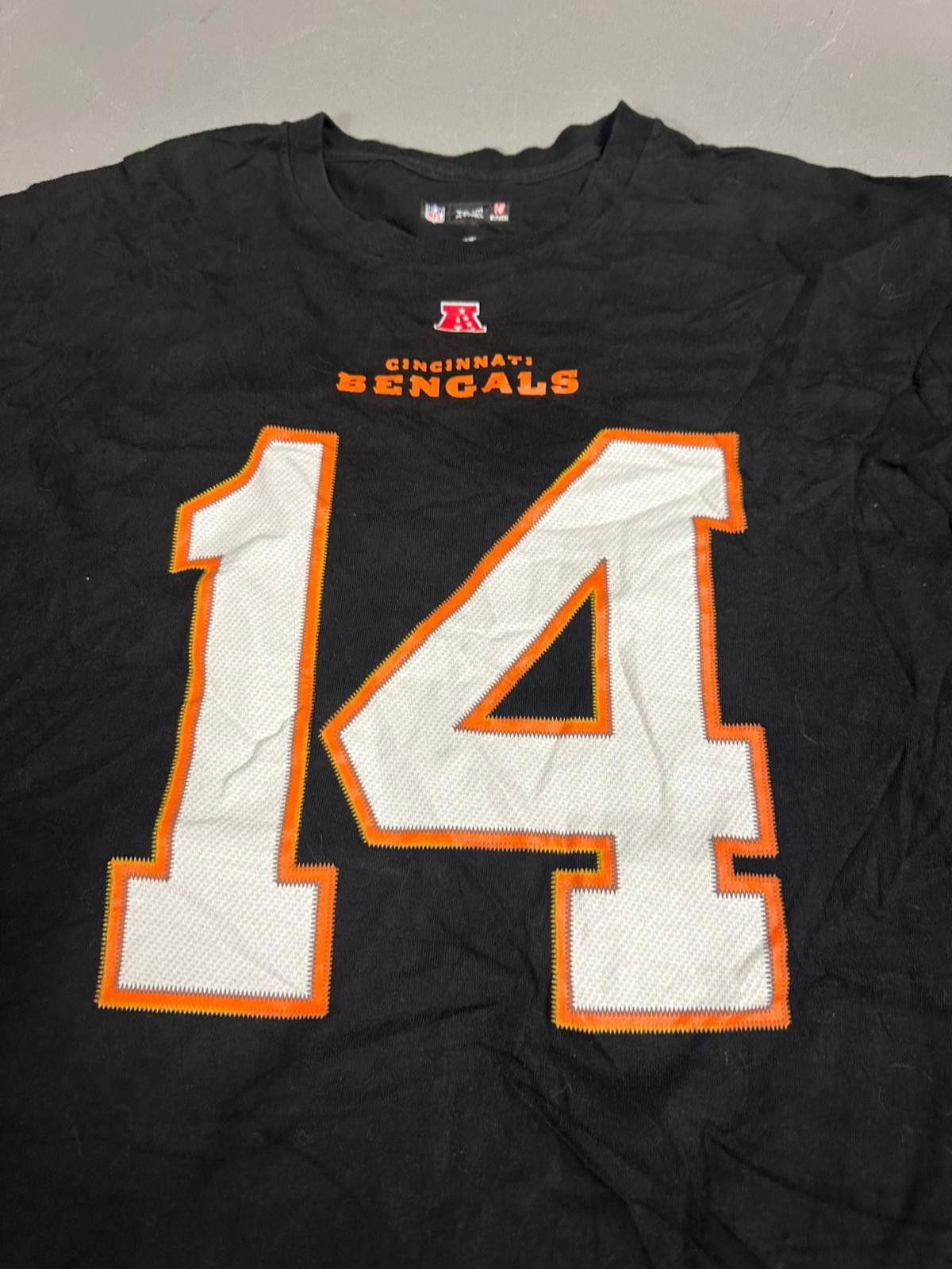 Designer Cincinnati Bengals Andy Dalton #14 T-Shirt Size US XL / EU 56 / 4 - 4 Thumbnail