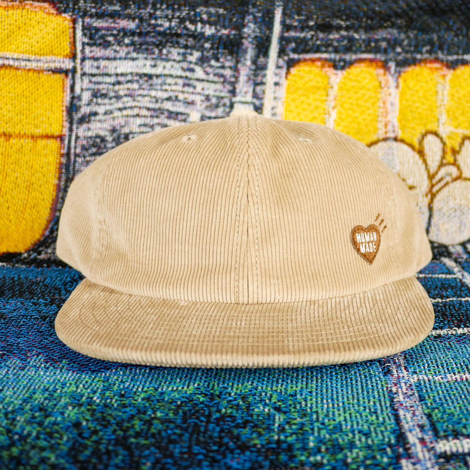 HUMAN MADE 6 PANEL CORDUROY CAP Human Made Dryalls Corduroy Heart