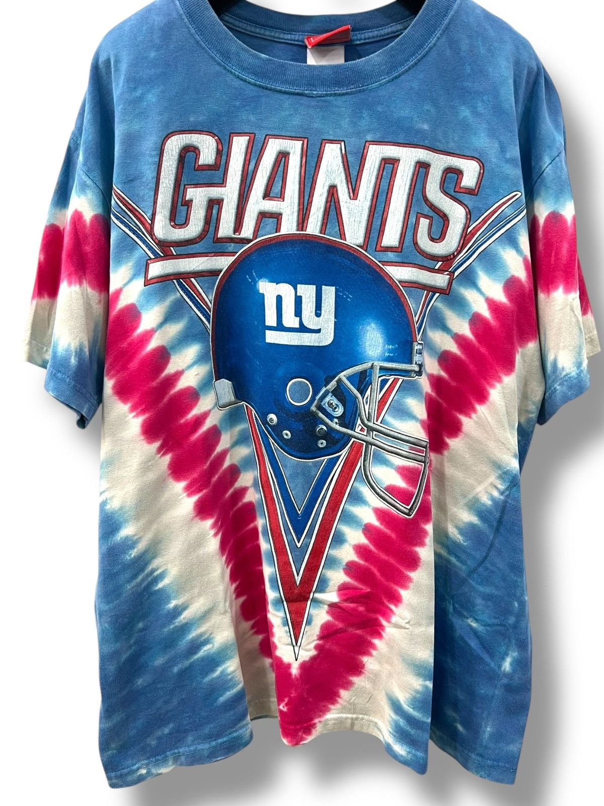 NFL Vintage 90s New York Giants Tie Dye NFL T-Shirt Size US M / EU 48-50 / 2 - 3 Thumbnail
