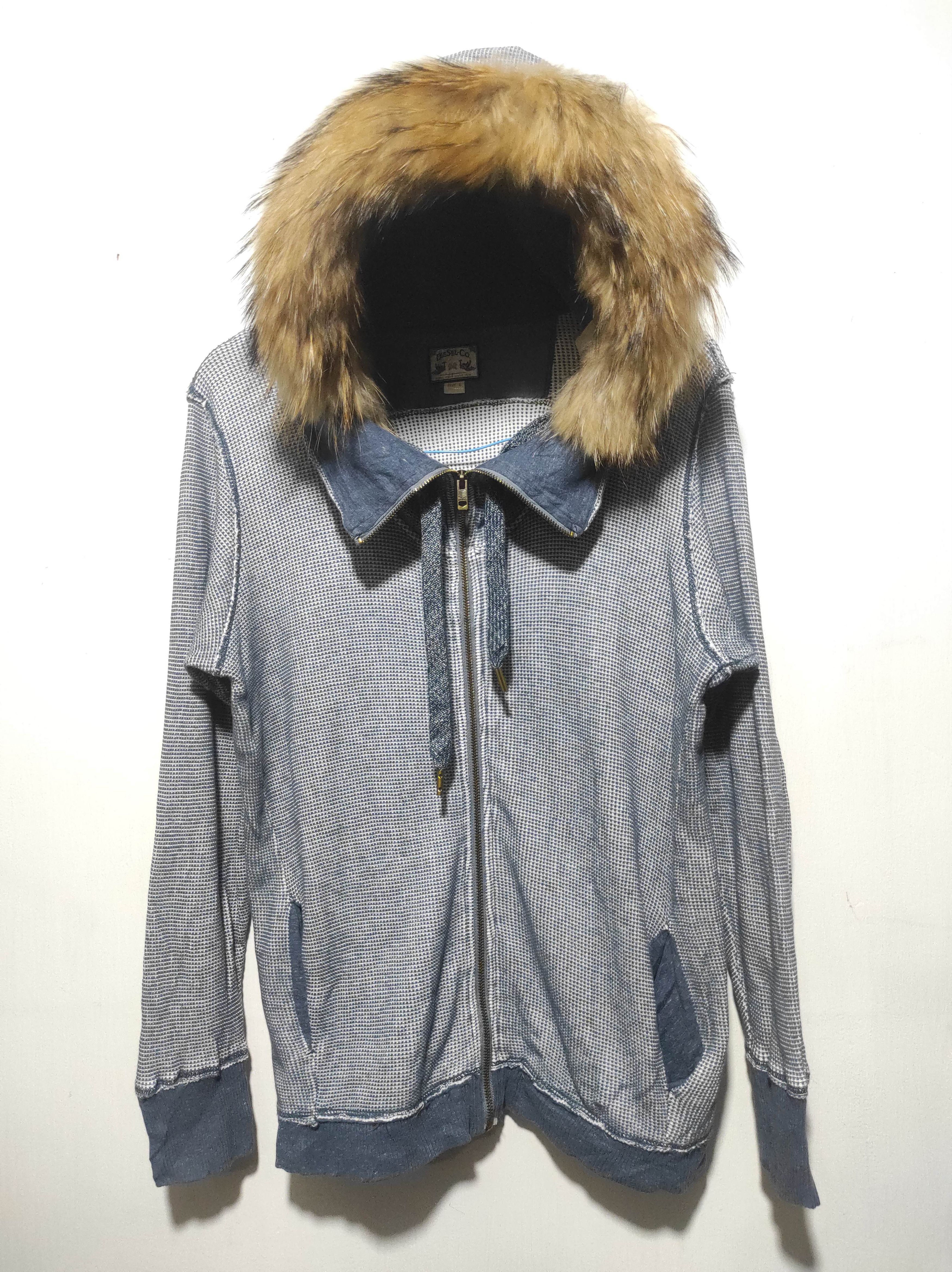 Diesel Diesel.co Zipper Fur Hoodie ifsixwasnine lgb style Size US S / EU 44-46 / 1 - 10 Thumbnail