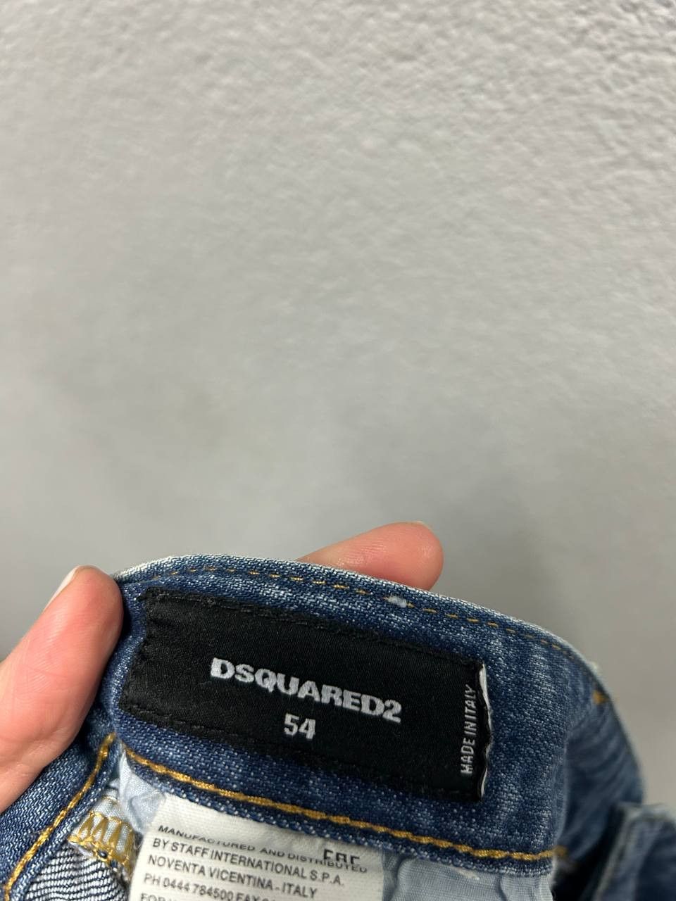 Dsquared2 Dsquared2 mens slim jeans 54 / W 38 made in Italy Size US 38 / EU 54 - 13 Thumbnail