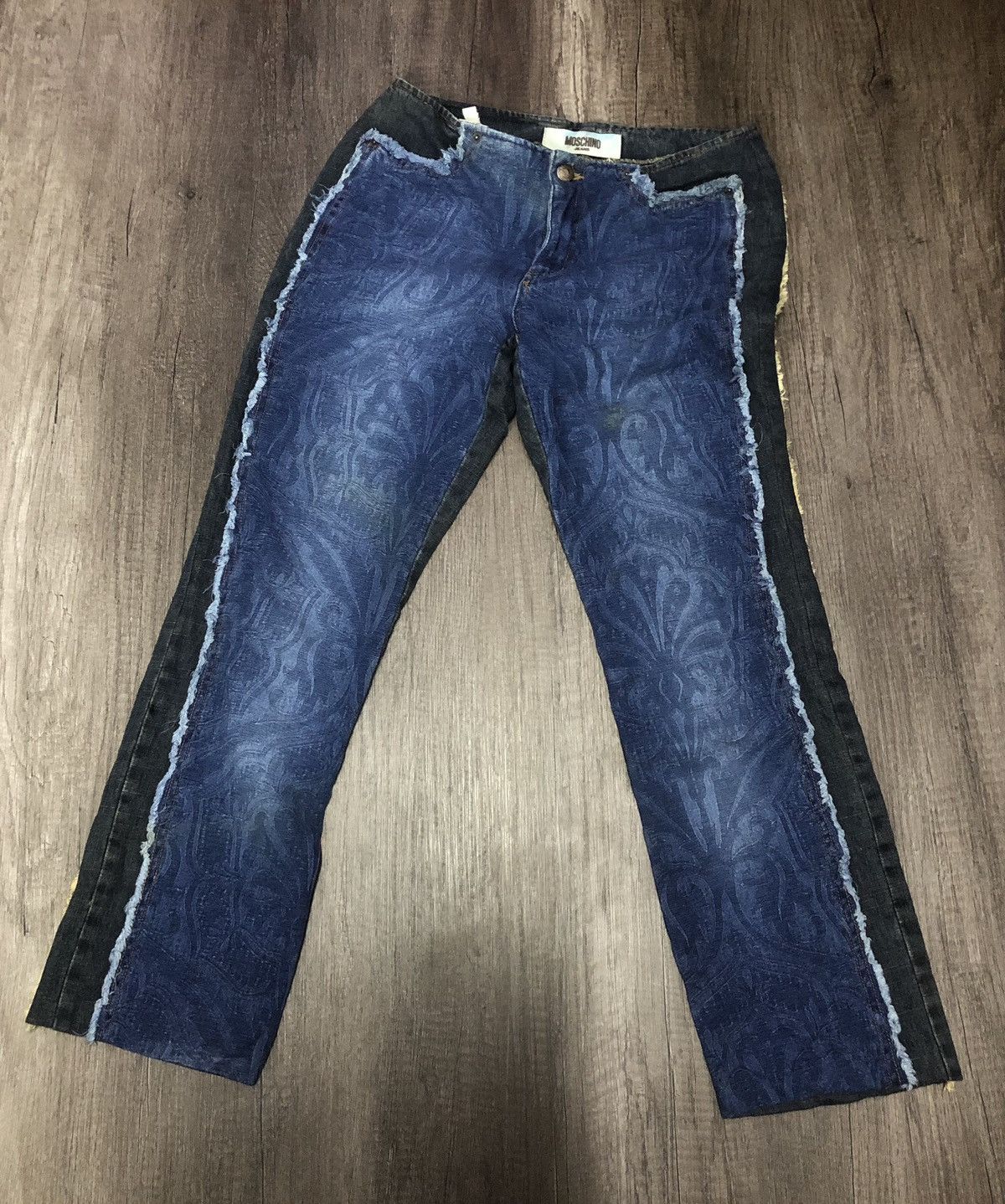 Moschino × Vintage MOSCHINO JEANS DONNA RARE DESIGN Size 28" / US 6 / IT 42 - 3 Thumbnail