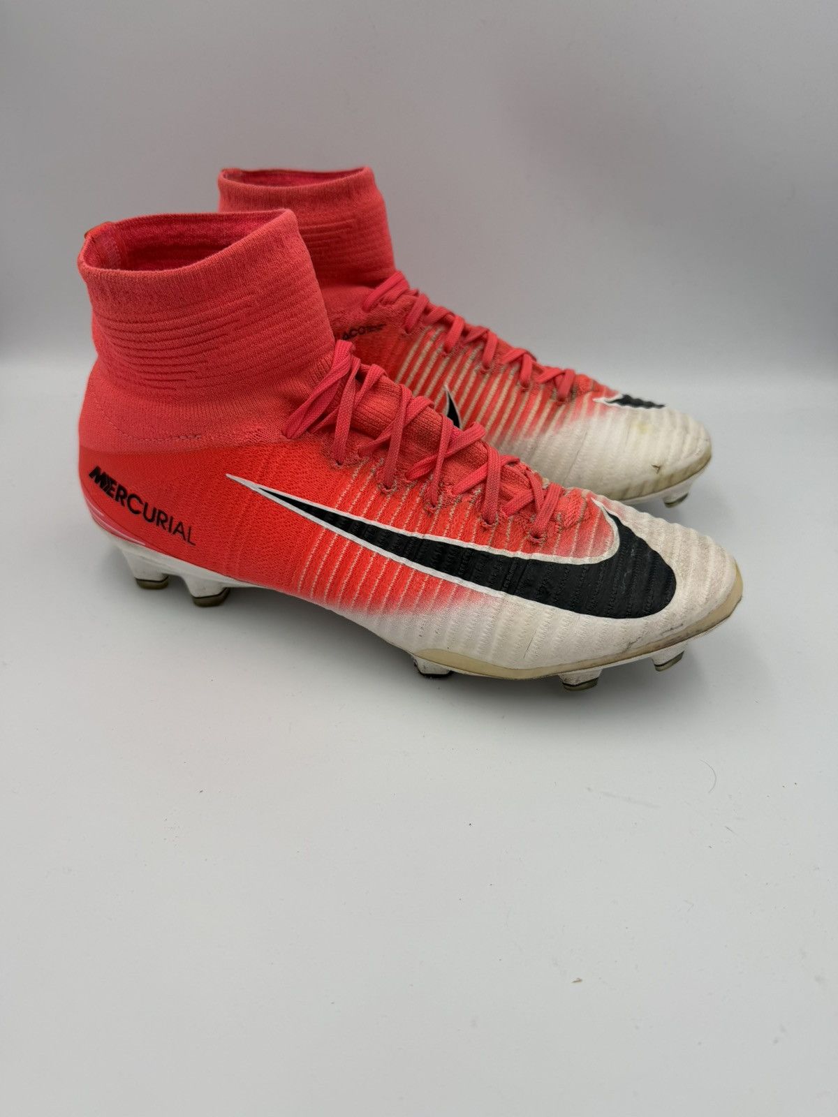 Nike Nike Mercurial Superfly Pink White Football Soccer Cleats Size US 7.5 / EU 40-41 - 2 Thumbnail