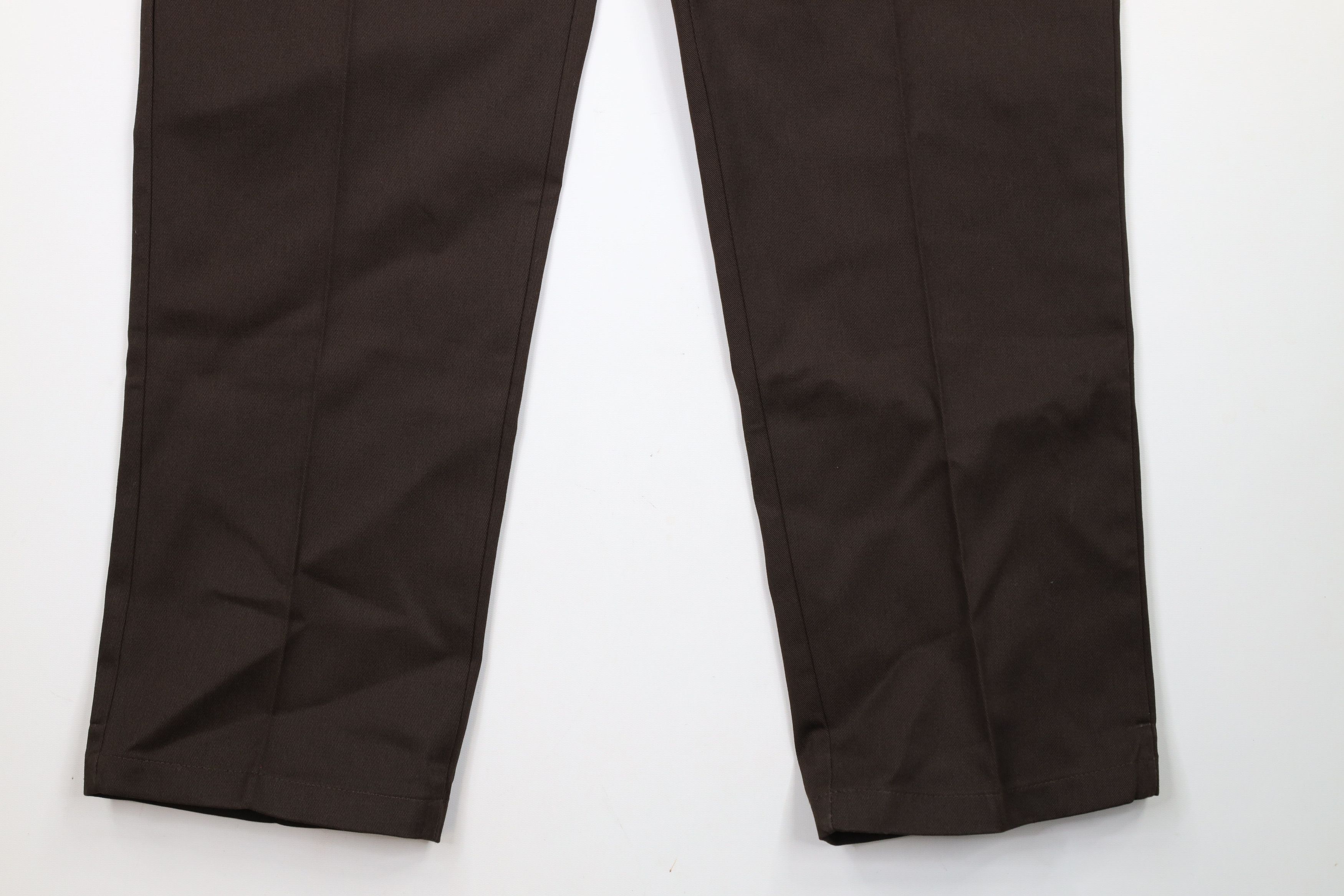 Dickies × Vintage Vintage Dickies Wide Leg Workwear Mechanic Pants Brown Size US 40 / EU 56 - 4 Thumbnail