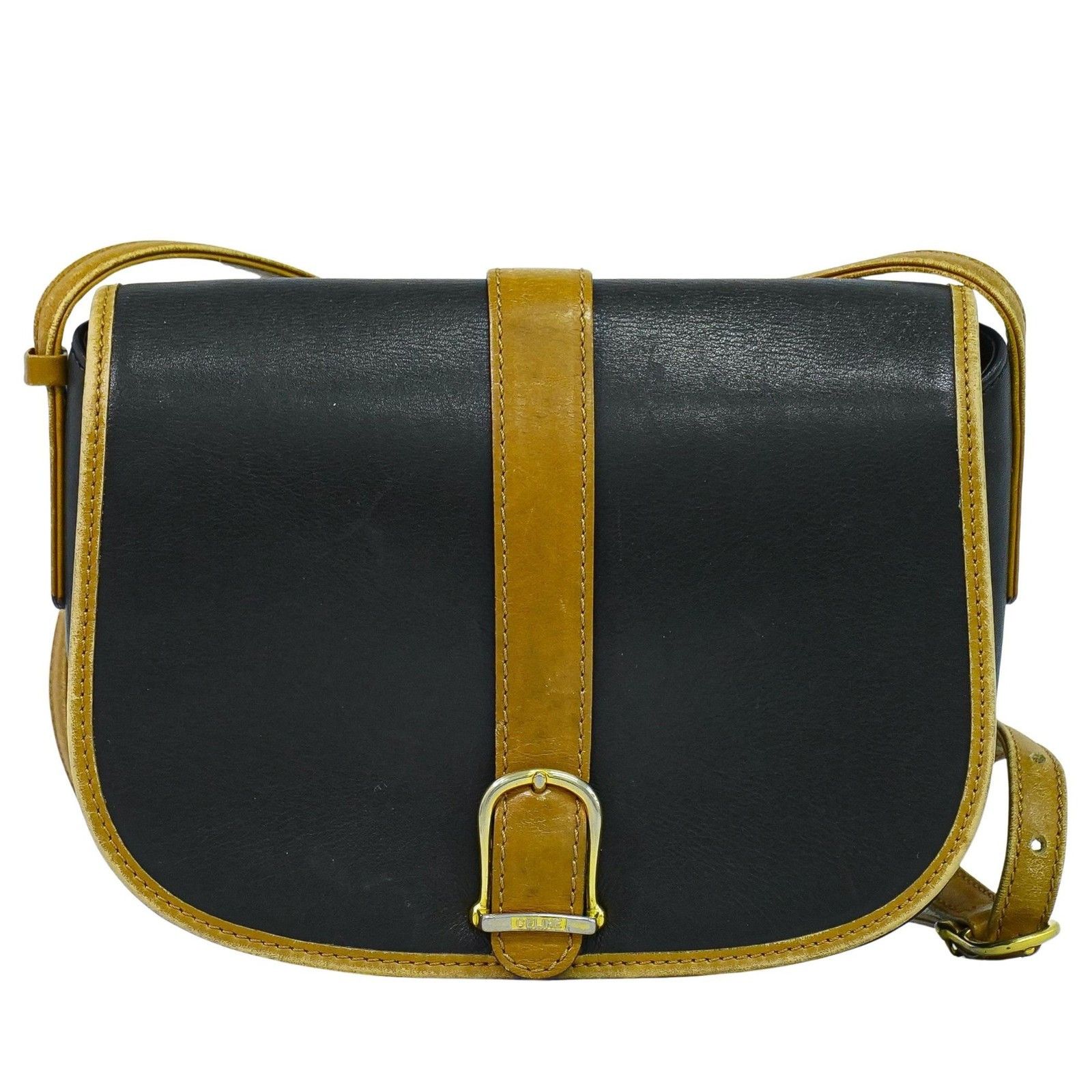 Celine Celine Vintage Shoulder Bag Leather Size ONE SIZE - 1 Thumbnail