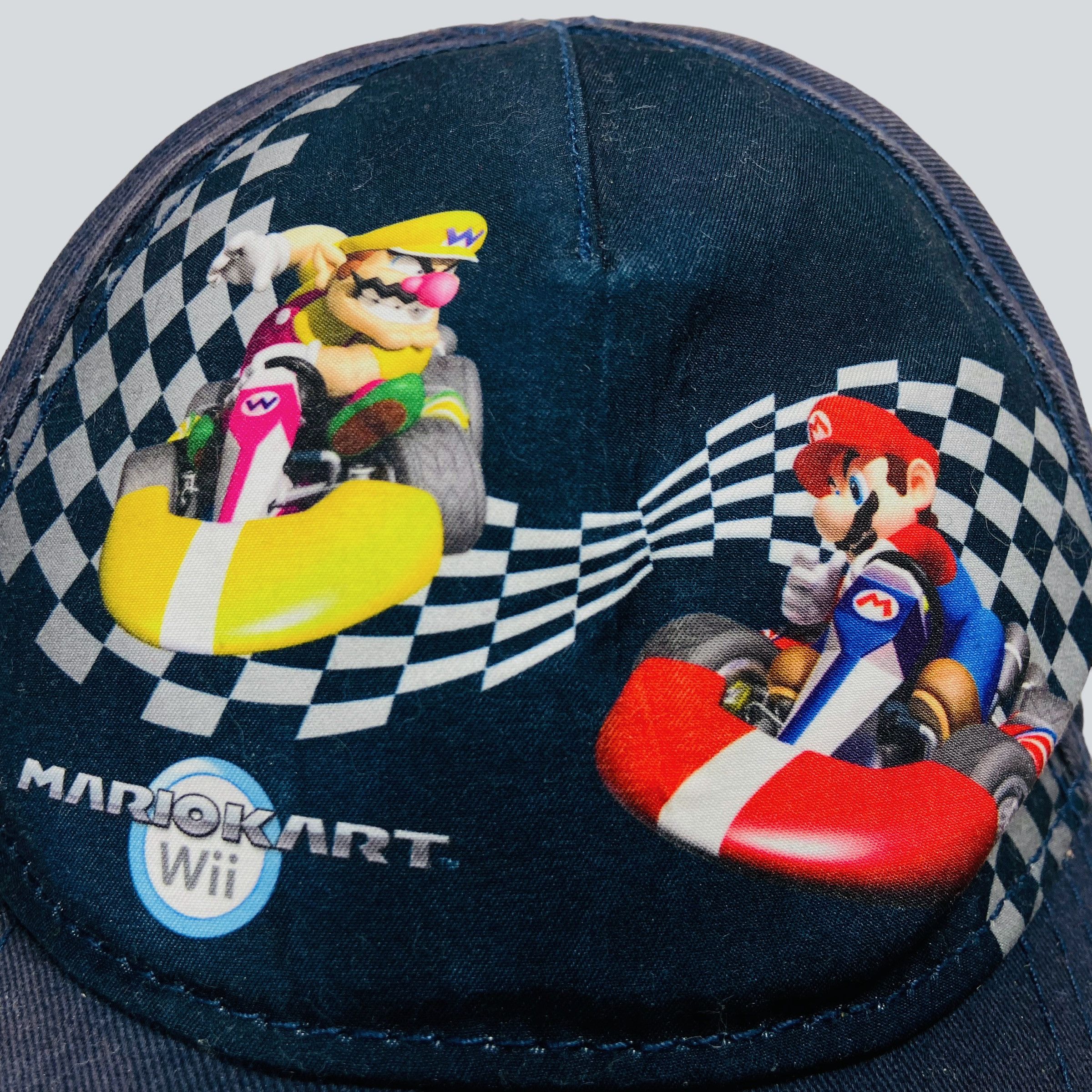 Disney MARIO KART 2008 WII Y2K PROMO RARE SUNFADED CAP - № 4122 Size ONE SIZE - 2 Thumbnail