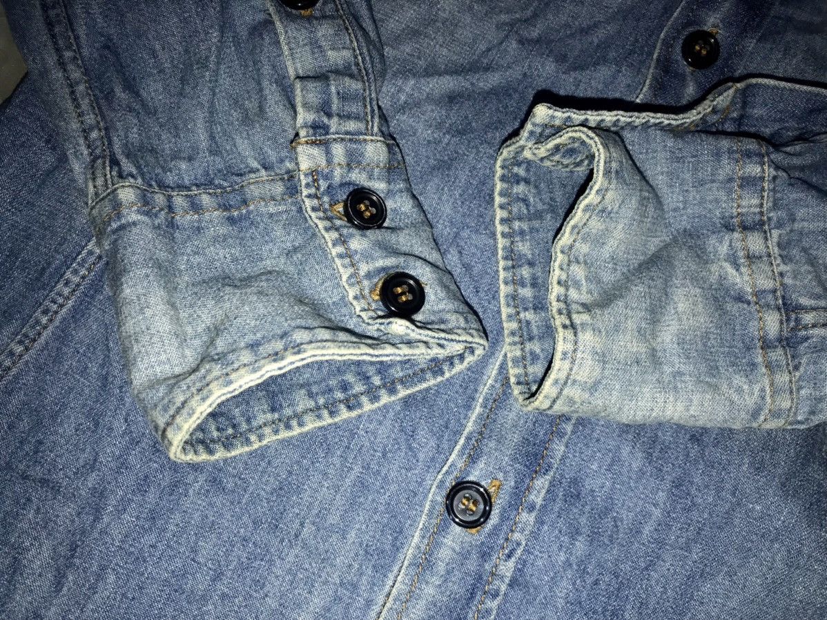 Dolce & Gabbana Dolce & Gabbana Denim Shirt Size M / US 6-8 / IT 42-44 - 5 Thumbnail