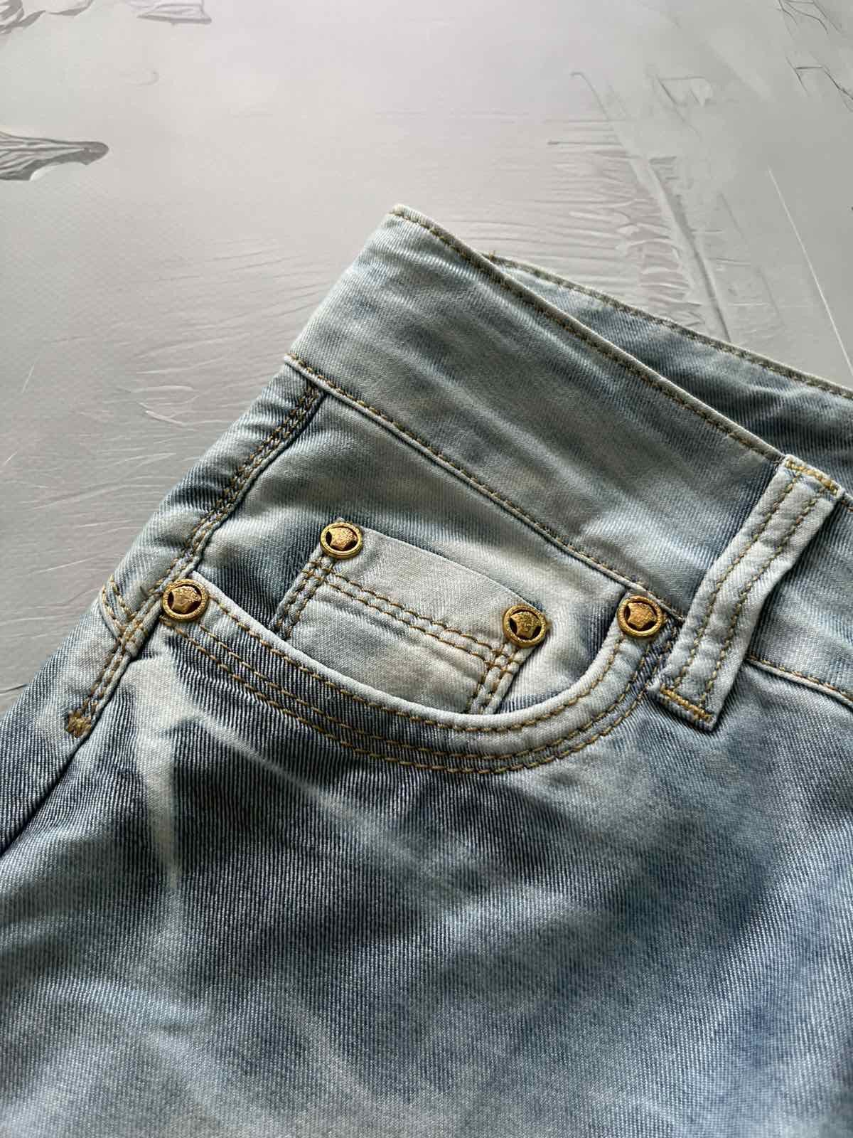 Versace Versace Luxury Vintage Jeans Denim Blue Size 27" / US 4 / IT 40 - 3 Thumbnail