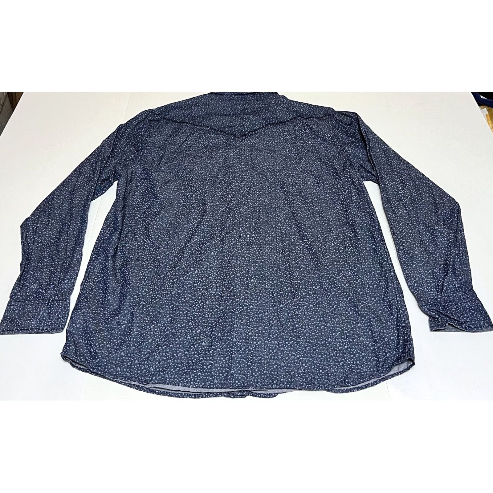 Cody James Cody James Pearl Snap Shirt Men XL Blue Long Sleeve Western Rodeo Shirt Size US XL / EU 56 / 4 - 3 Thumbnail