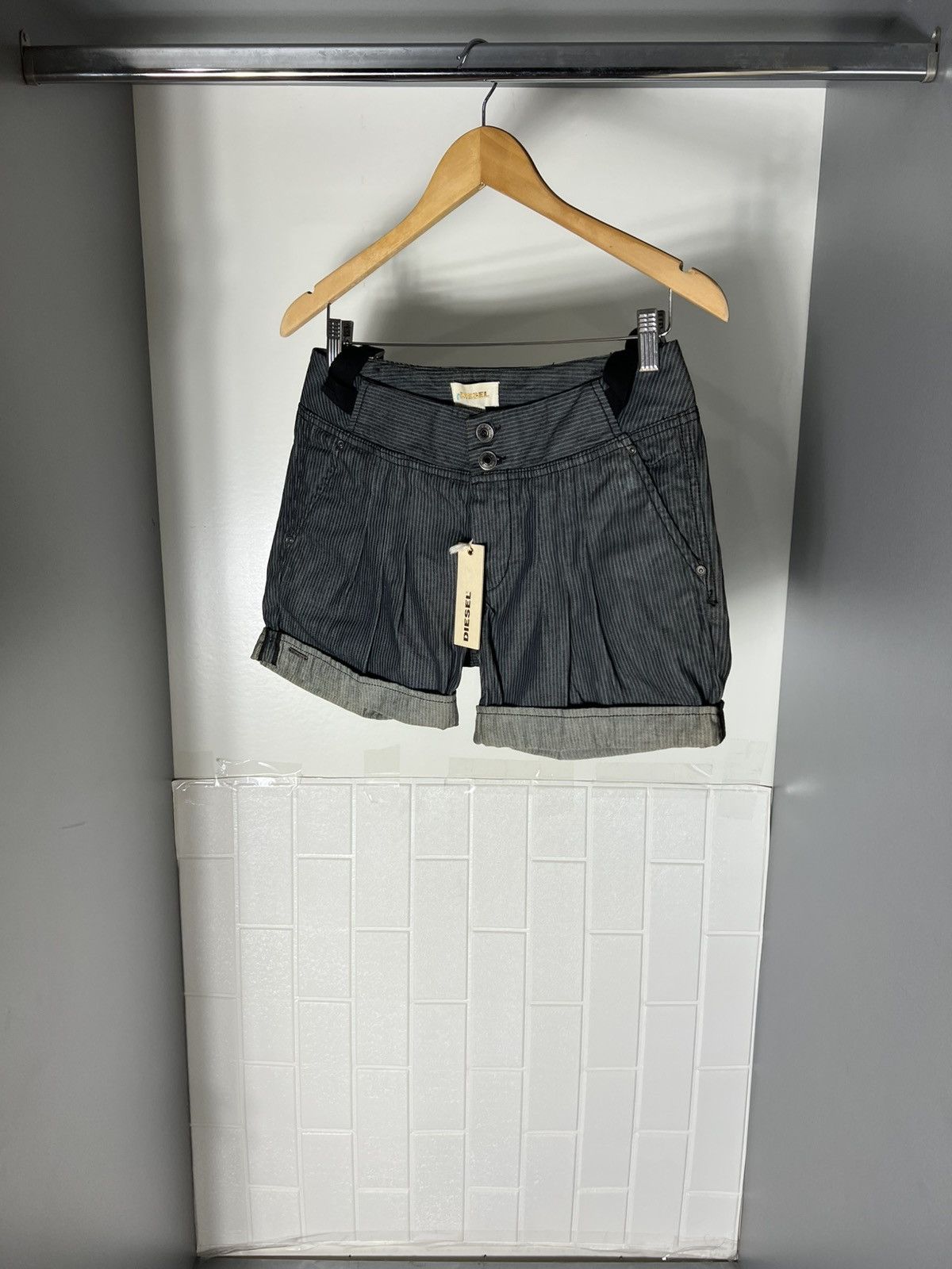 Diesel VINTAGE DIESEL INDUSTRY DENIM DIVISION JEANS SKIRT CASUAL Size 28" / US 6 / IT 42 - 3 Thumbnail