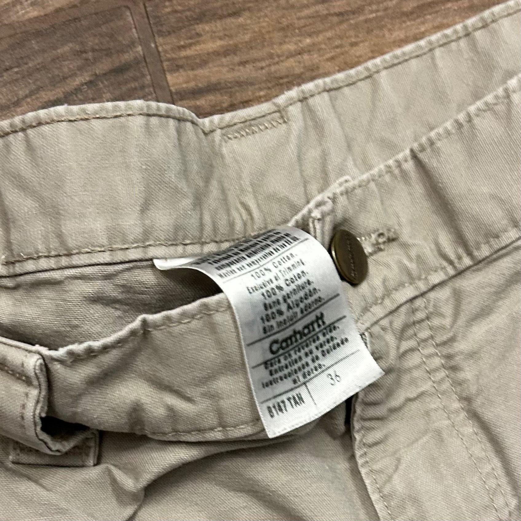 Carhartt × Vintage Vintage Carhartt work shorts Size US 36 / EU 52 - 5 Thumbnail