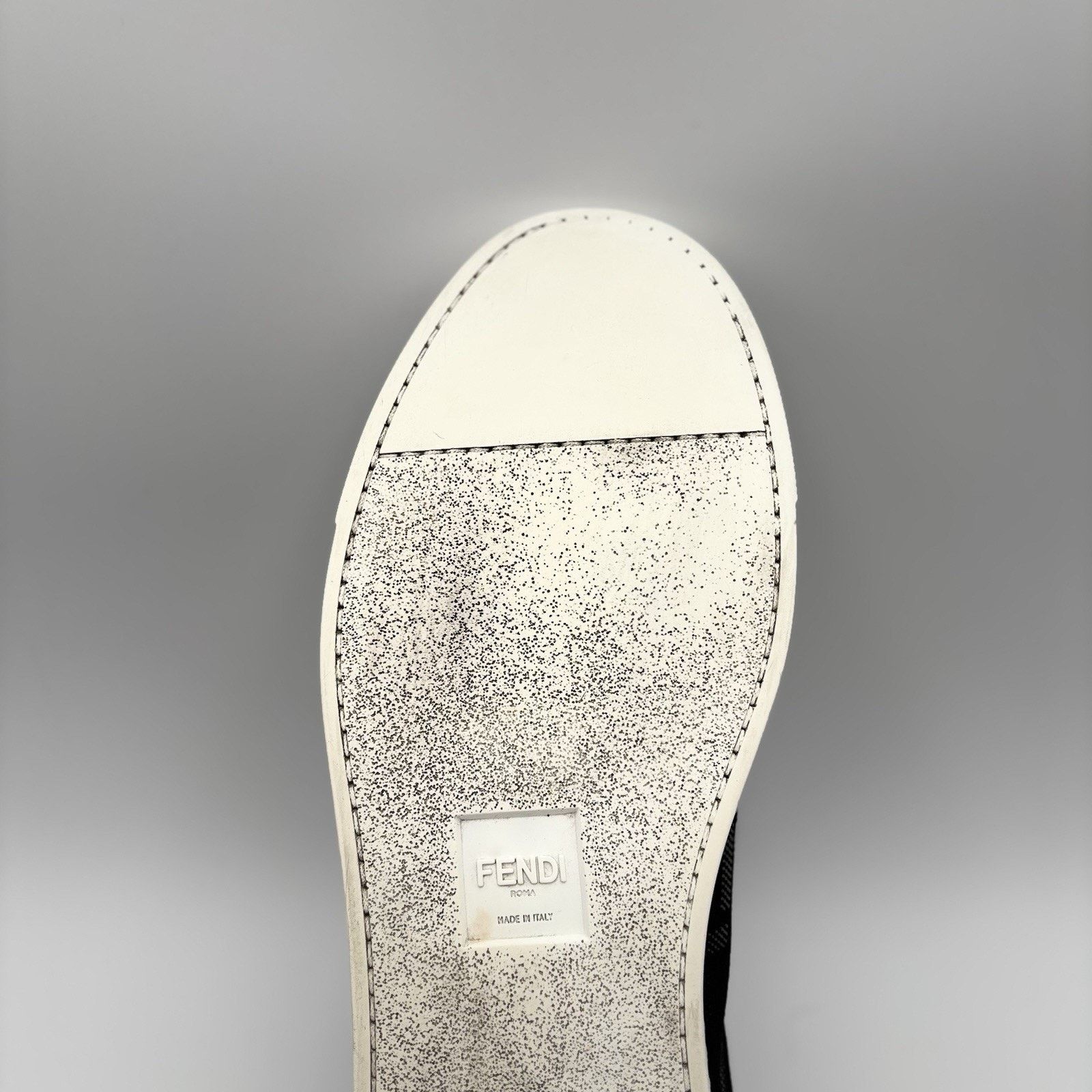Fendi Fendi FF Flash Logo Low ‘ Monogram Black ‘ Size US 13 / EU 46 - 10 Thumbnail
