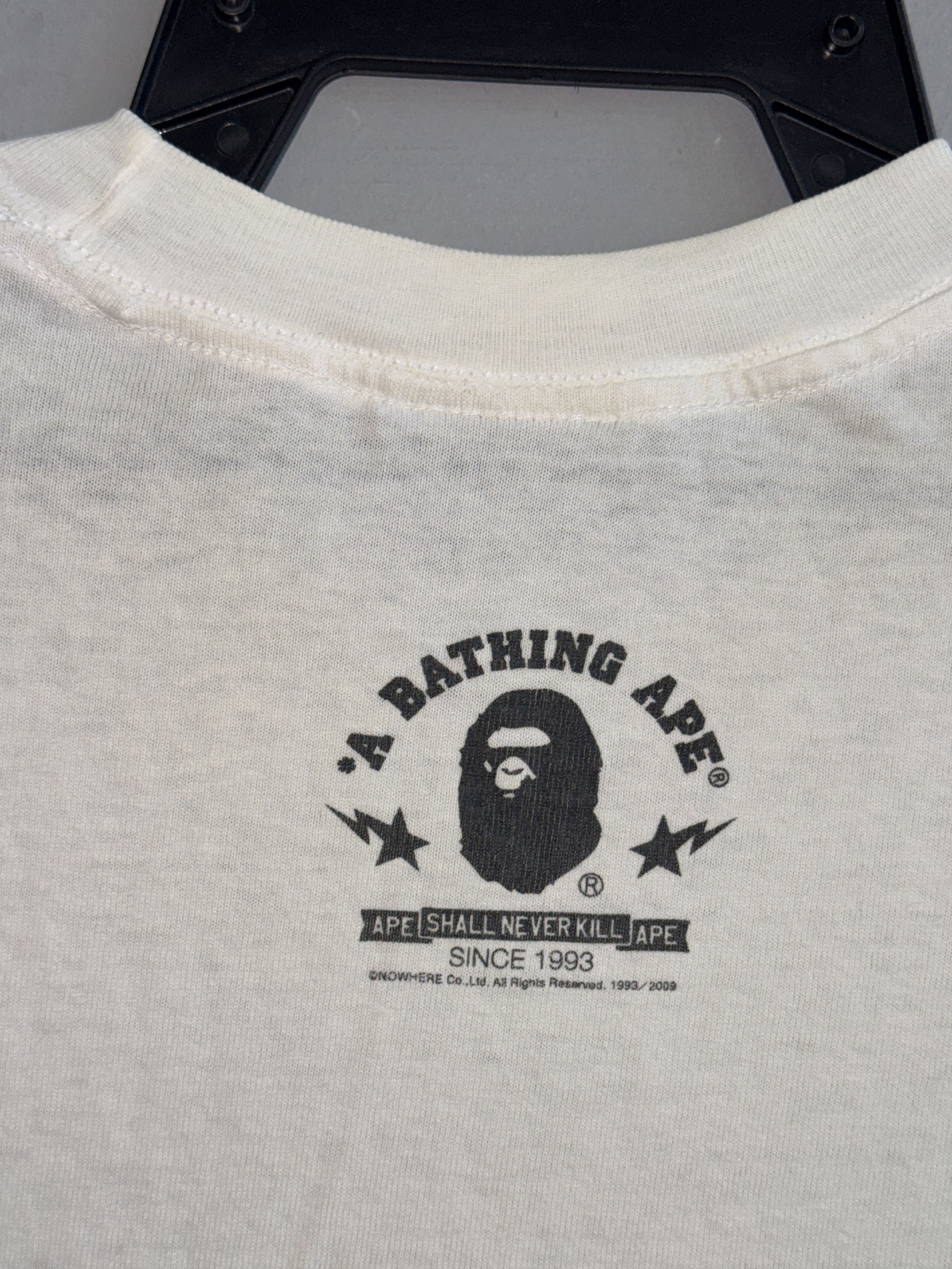 Bape A Bathing Ape Bape 3 Head Vintage T-Shirt Size US L / EU 52-54 / 3 - 6 Thumbnail