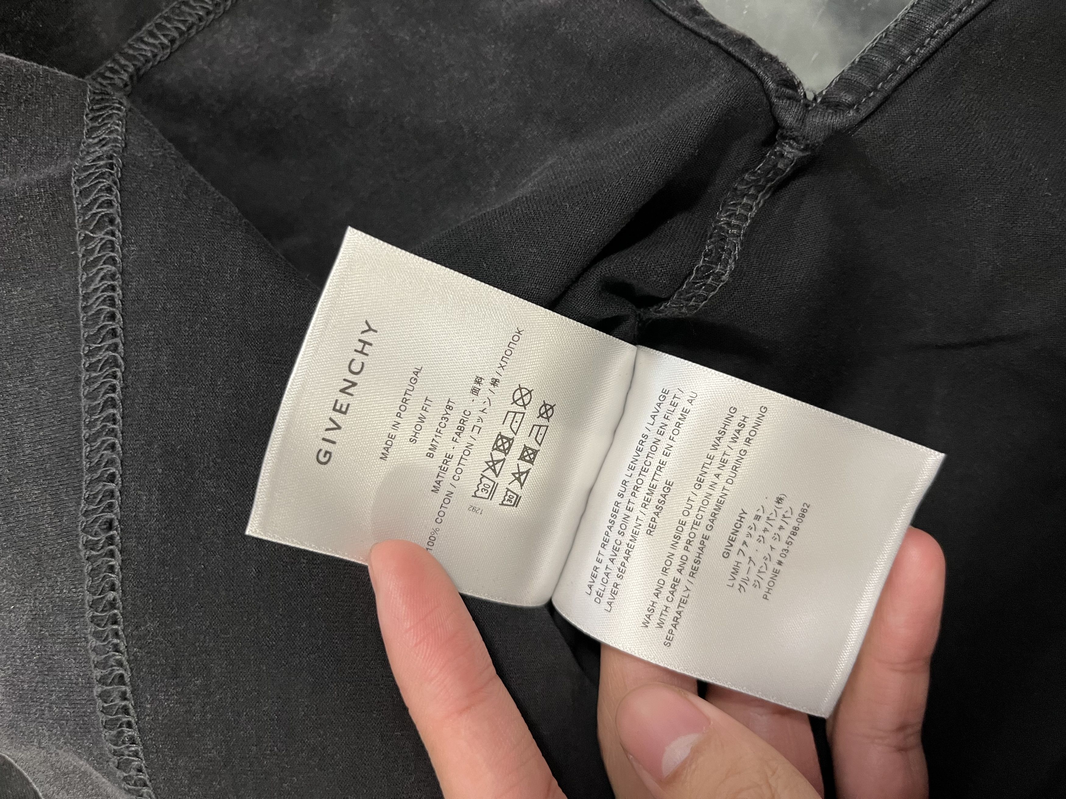 Alyx × Givenchy × MMW Givenchy Multi Layer Shirt Gray Size US S / EU 44-46 / 1 - 6 Thumbnail