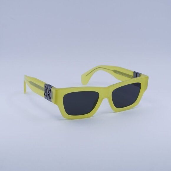 Palm Angels Palm Angels PERI10J MAGNOLIA 1807 Sunglasses Yellow Frame Size ONE SIZE - 1 Thumbnail