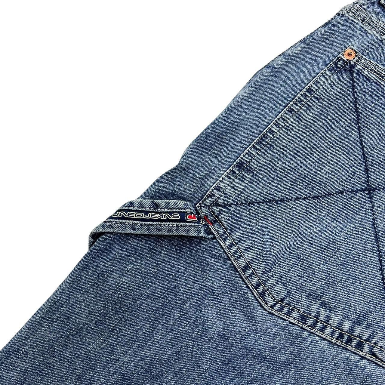 JNCO Vintage Jnco Jeans Baggy Denim Shorts / Jorts - Waist: 32” Size US 32 / EU 48 - 4 Thumbnail