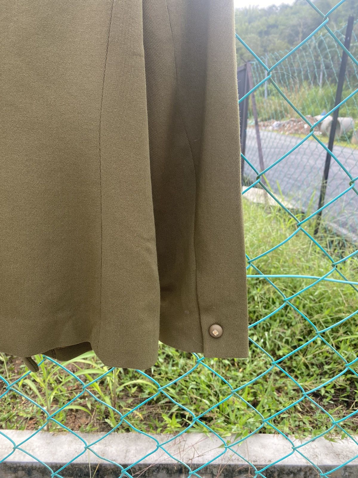 Balenciaga Balenciaga Olive Olive Green Sport Coat Size M / US 6-8 / IT 42-44 - 6 Thumbnail