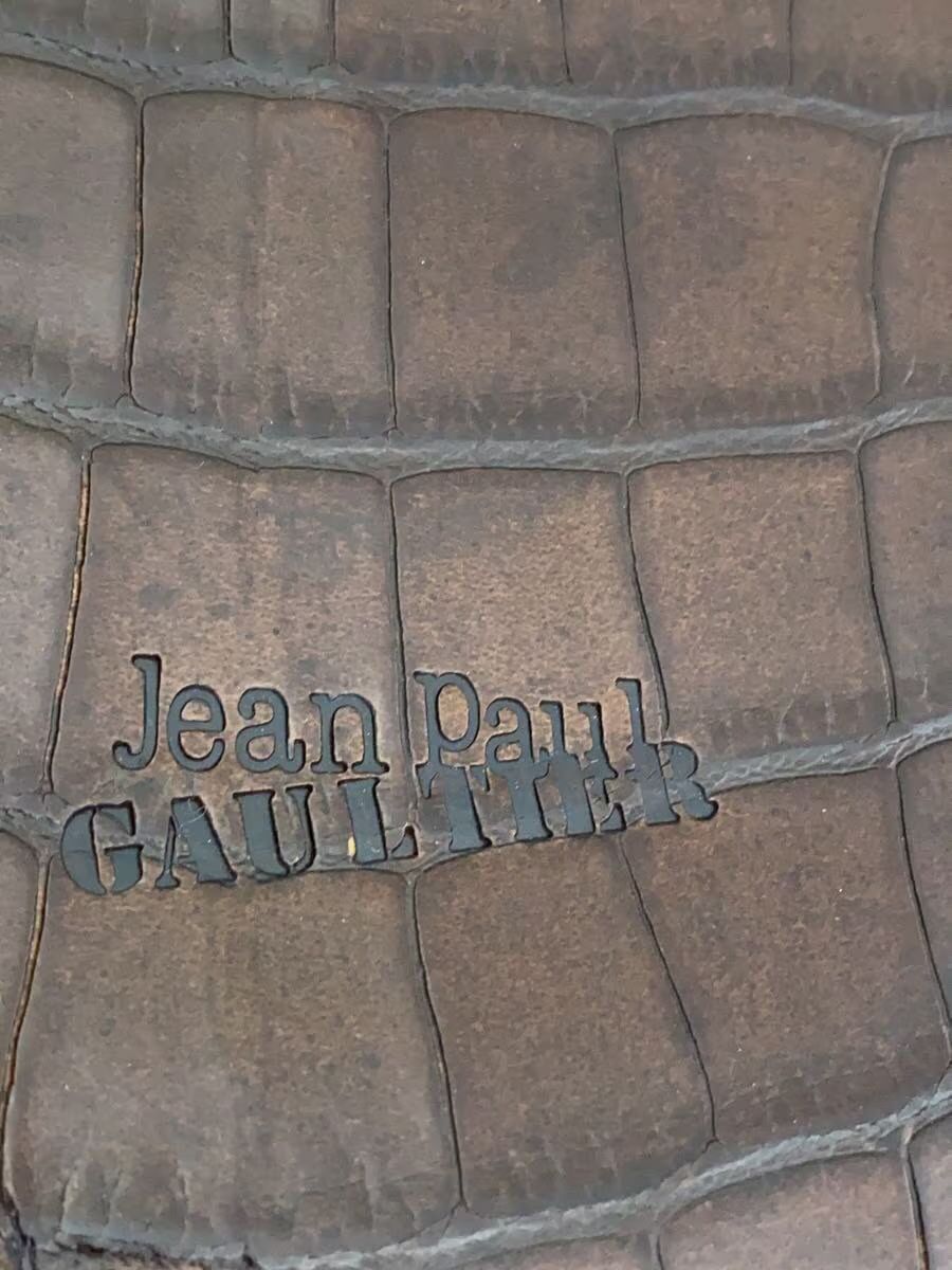 Jean Paul Gaultier Crocodile Embossed Leather Handbag Size ONE SIZE - 8 Thumbnail