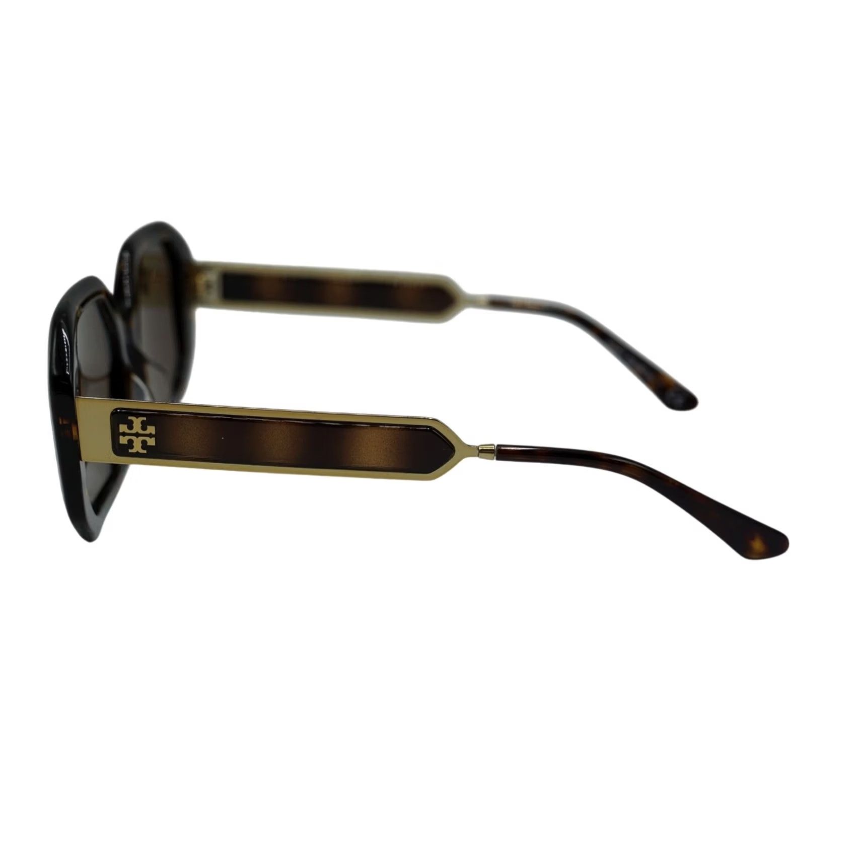 Tory Burch Tory Burch Sunglasses Women TY7160U 1836/13 Brown Tortoise Size ONE SIZE - 3 Thumbnail