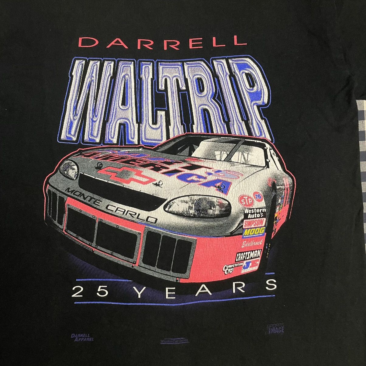 NASCAR × Vintage Darrell Waltrip 25 Years Nascar Vintage Tee Size US L / EU 52-54 / 3 - 4 Thumbnail
