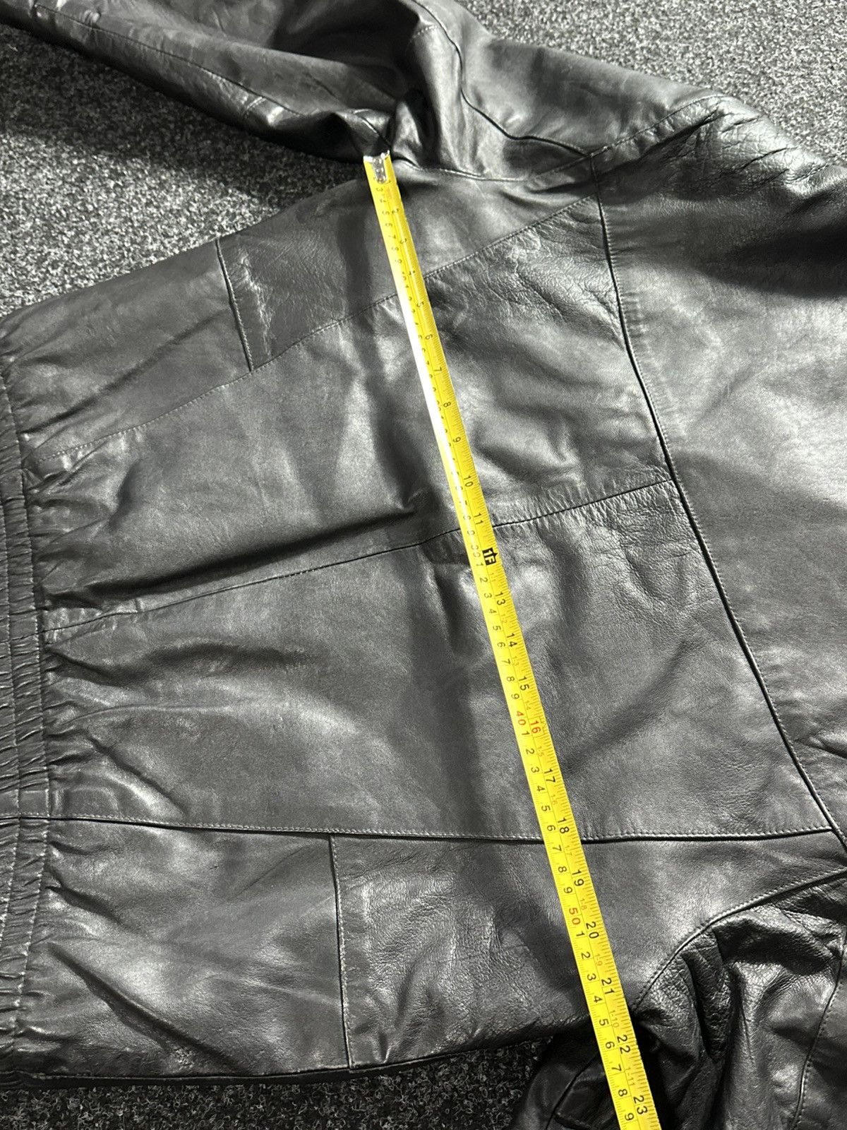 Vintage 🚨Vintage 90s Leather Biker Jacket-West Style Maison Margiela Size US S / EU 44-46 / 1 - 14 Thumbnail
