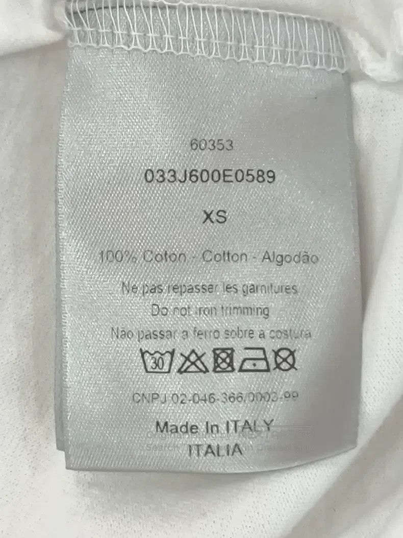 Dior Dior Logo patch oversized short-sleeved T-shirt Size US XS / EU 42 / 0 - 6 Thumbnail