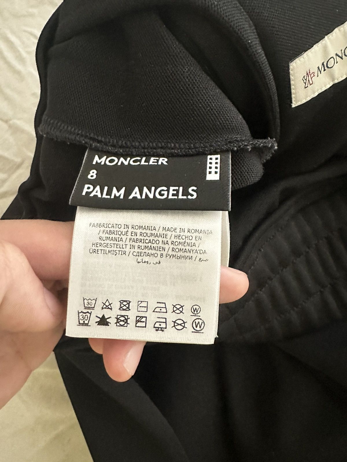 Moncler × Palm Angels Moncler x Palm Angels sweatpants 1st Collabs sz. S Size US 30 / EU 46 - 10 Thumbnail