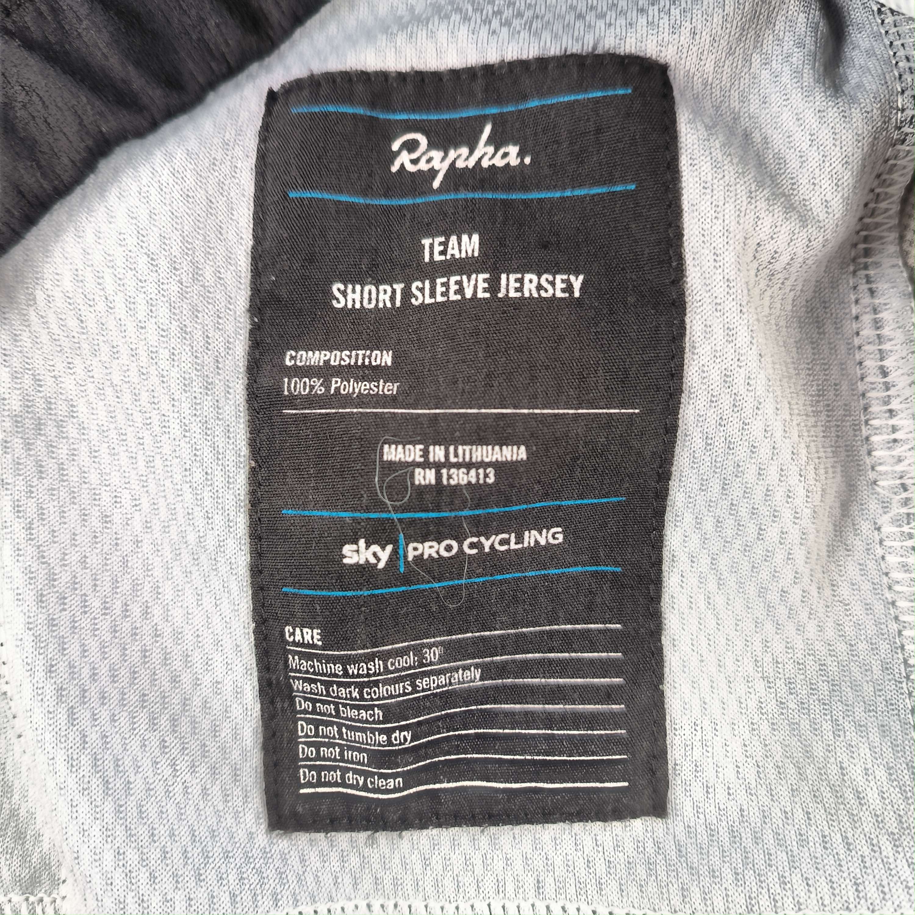 Rapha Team Sky Rapha Team cycling jersey shirt size S Size US S / EU 44-46 / 1 - 6 Thumbnail