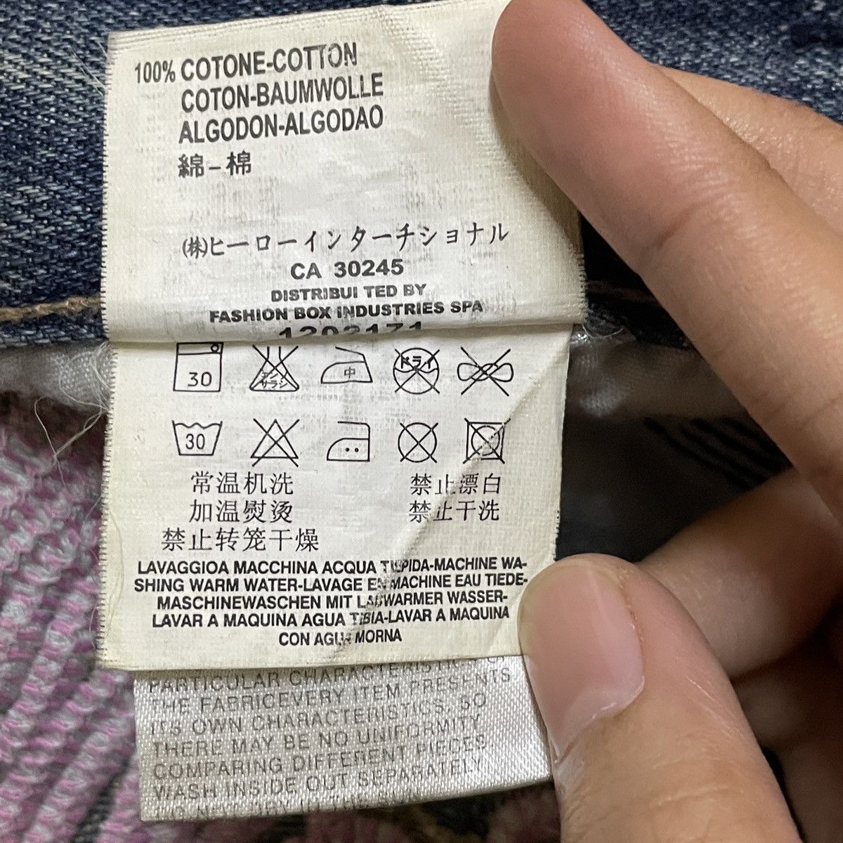 Replay Rare Design Vintage Brand Replay Big Logo Flared Jeans 1990s Size US 32 / EU 48 - 10 Thumbnail