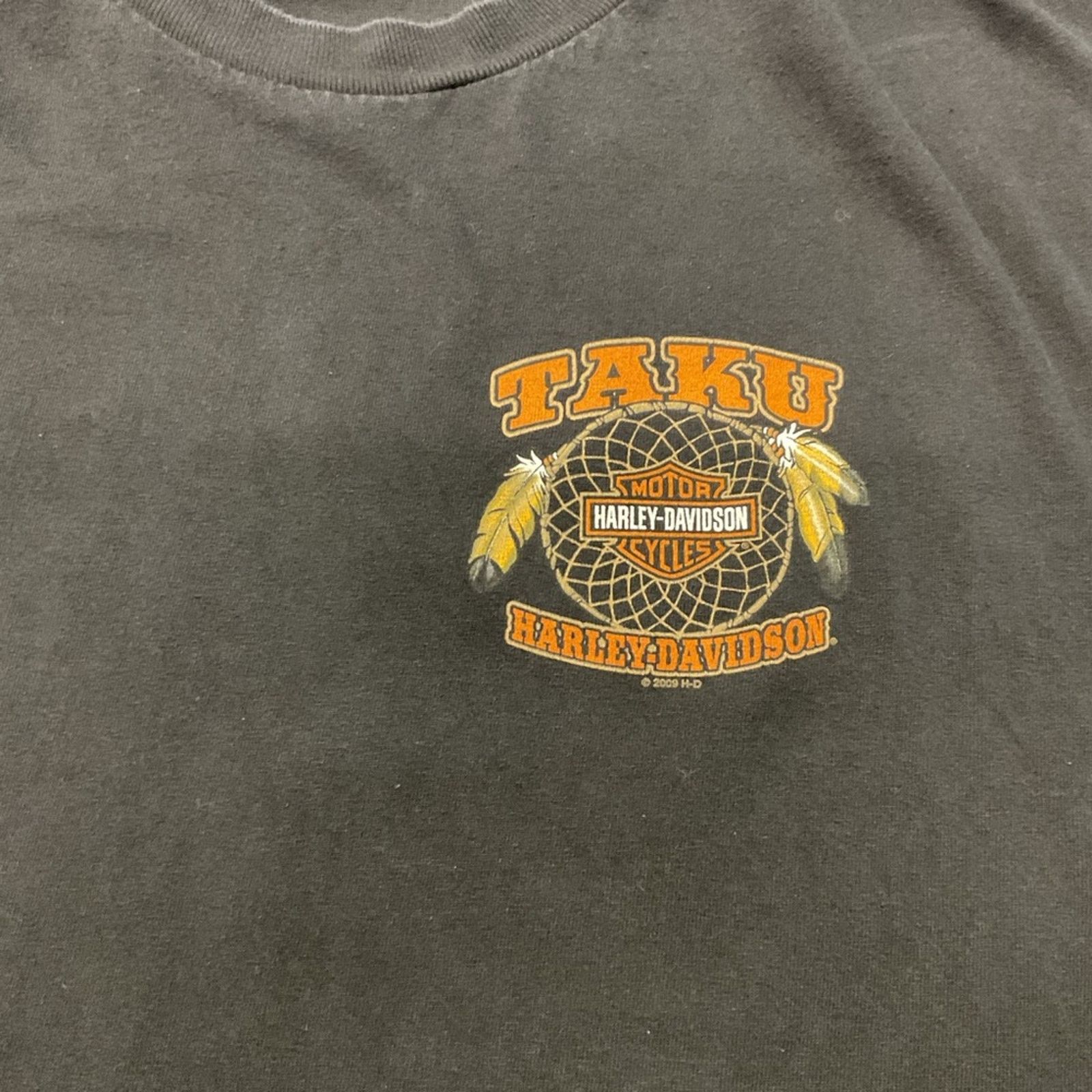 Harley Davidson Harley Davidson 2009 Taku Juneau Alaska T-Shirt Size US XL / EU 56 / 4 - 5 Thumbnail