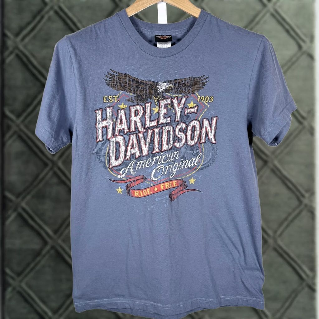 Harley Davidson VTG Harley-Davidson American Original Shirt Myrtle Beach South Carolina Medium Size US M / EU 48-50 / 2 - 1 Thumbnail