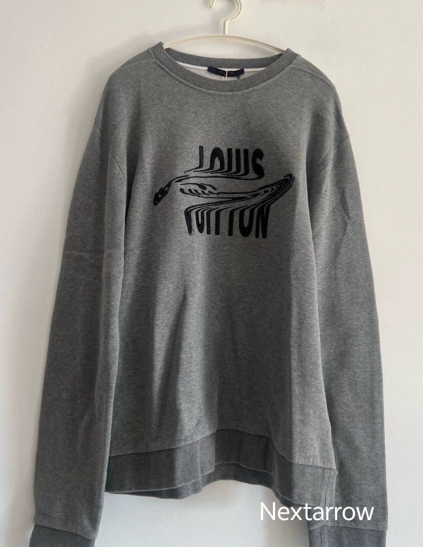 Louis Vuitton Louis Vuitton Grey twisted hoodie 2412-Nextarrow Size US XL / EU 56 / 4 - 1 Thumbnail
