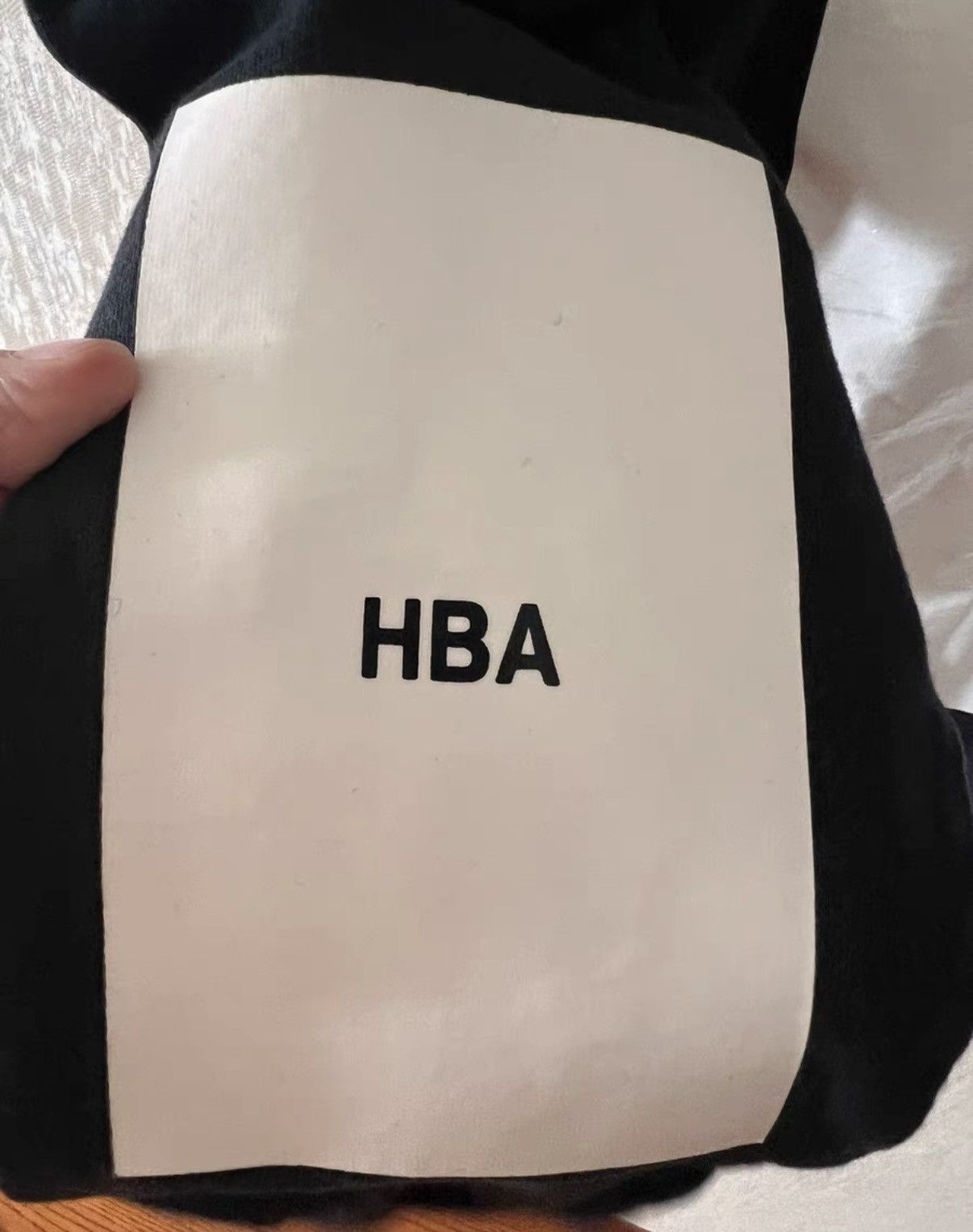 Hood By Air HBA first generation hoodie, black and white Size US L / EU 52-54 / 3 - 4 Thumbnail