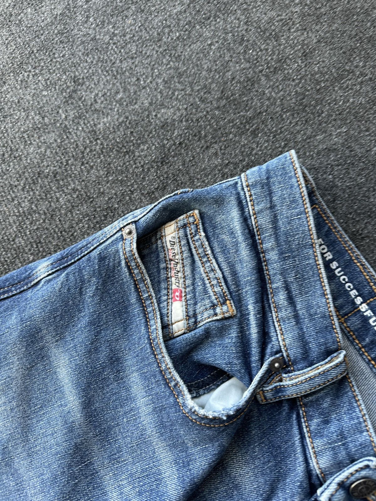 Diesel 🚨 RARE DIESEL MEN DENIM JEANS AVANT GARDE IFSIXWASNINE Y2K Size US 32 / EU 48 - 8 Thumbnail