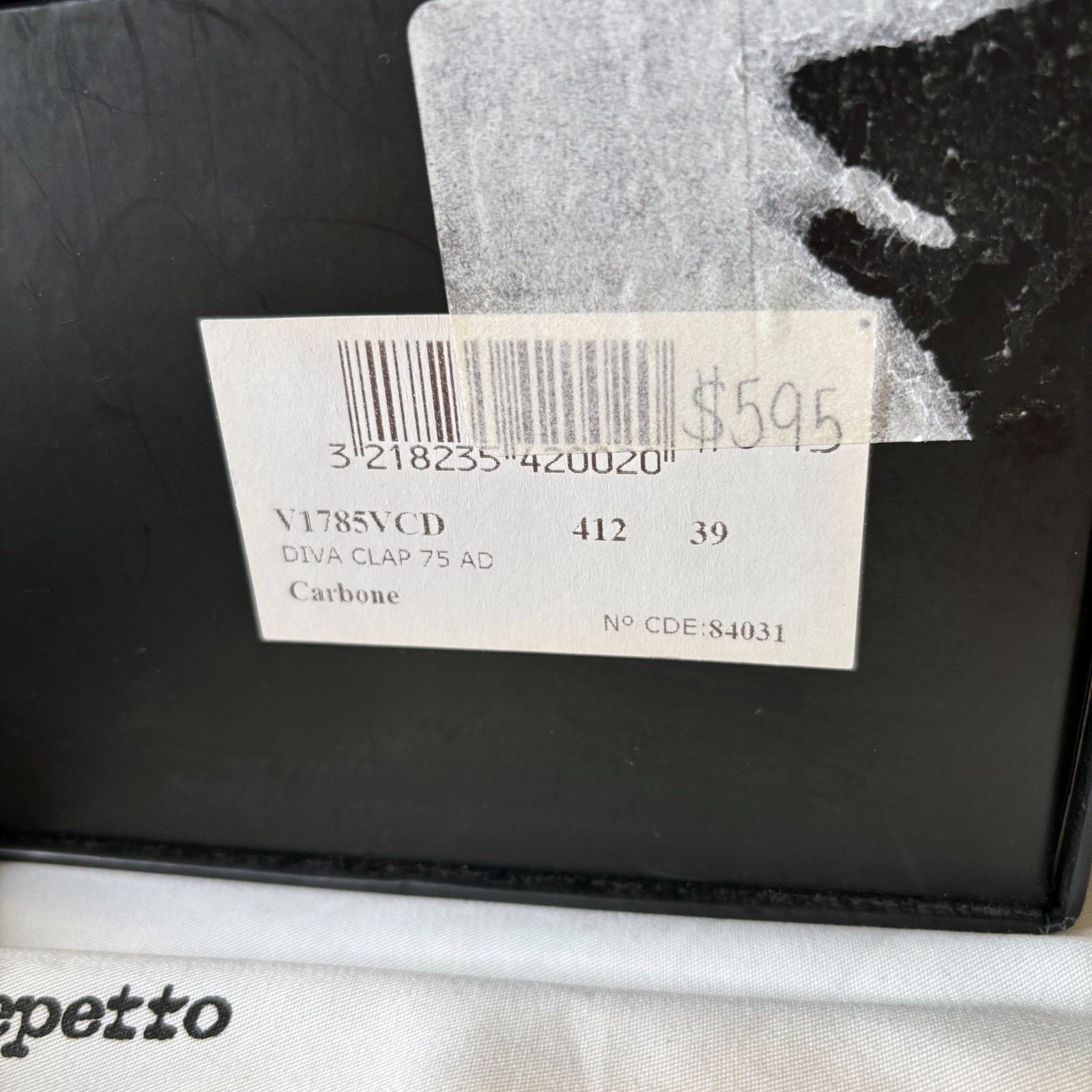 Repetto NEW Repetto Diva Clap Black Suede Heels EU 39 US Size 9 Size US 9 / IT 39 - 2 Thumbnail