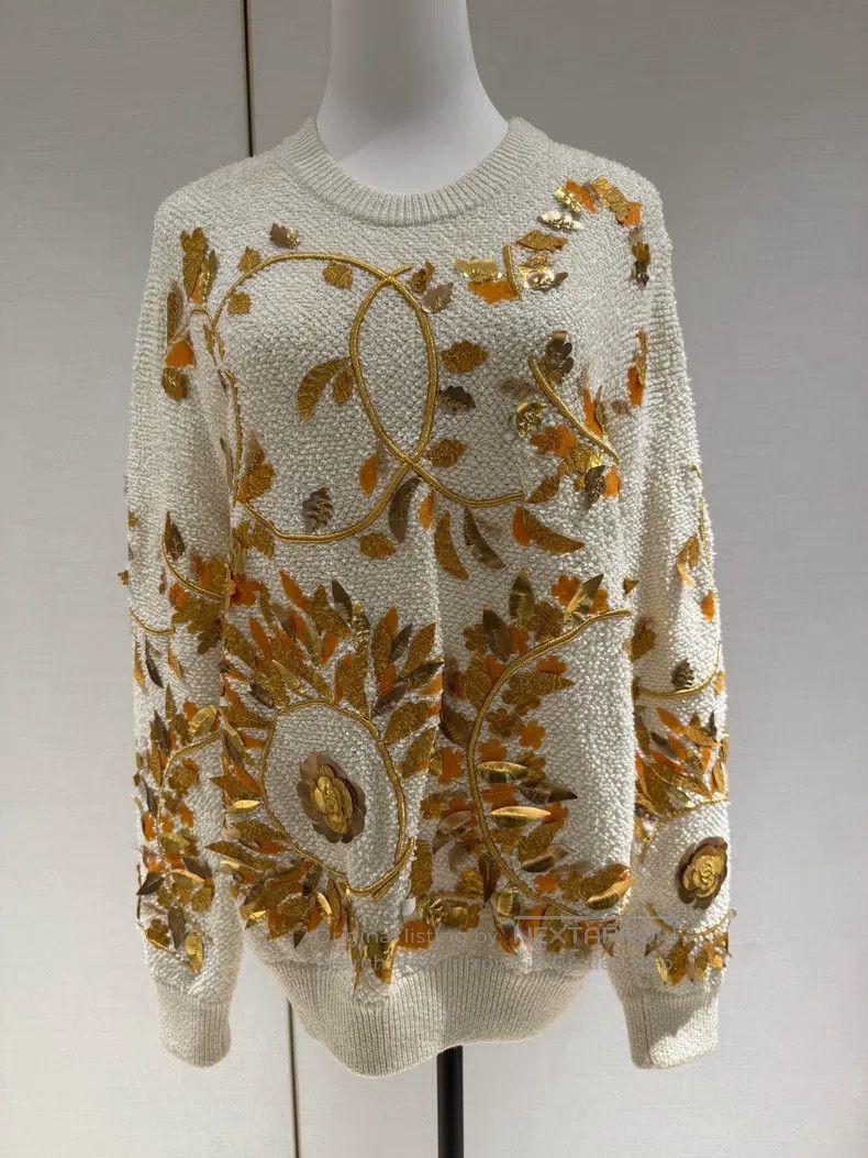 Chanel Chanel 18C Greek Series Laurel Sweater Size S / US 4 / IT 40 - 1 Thumbnail
