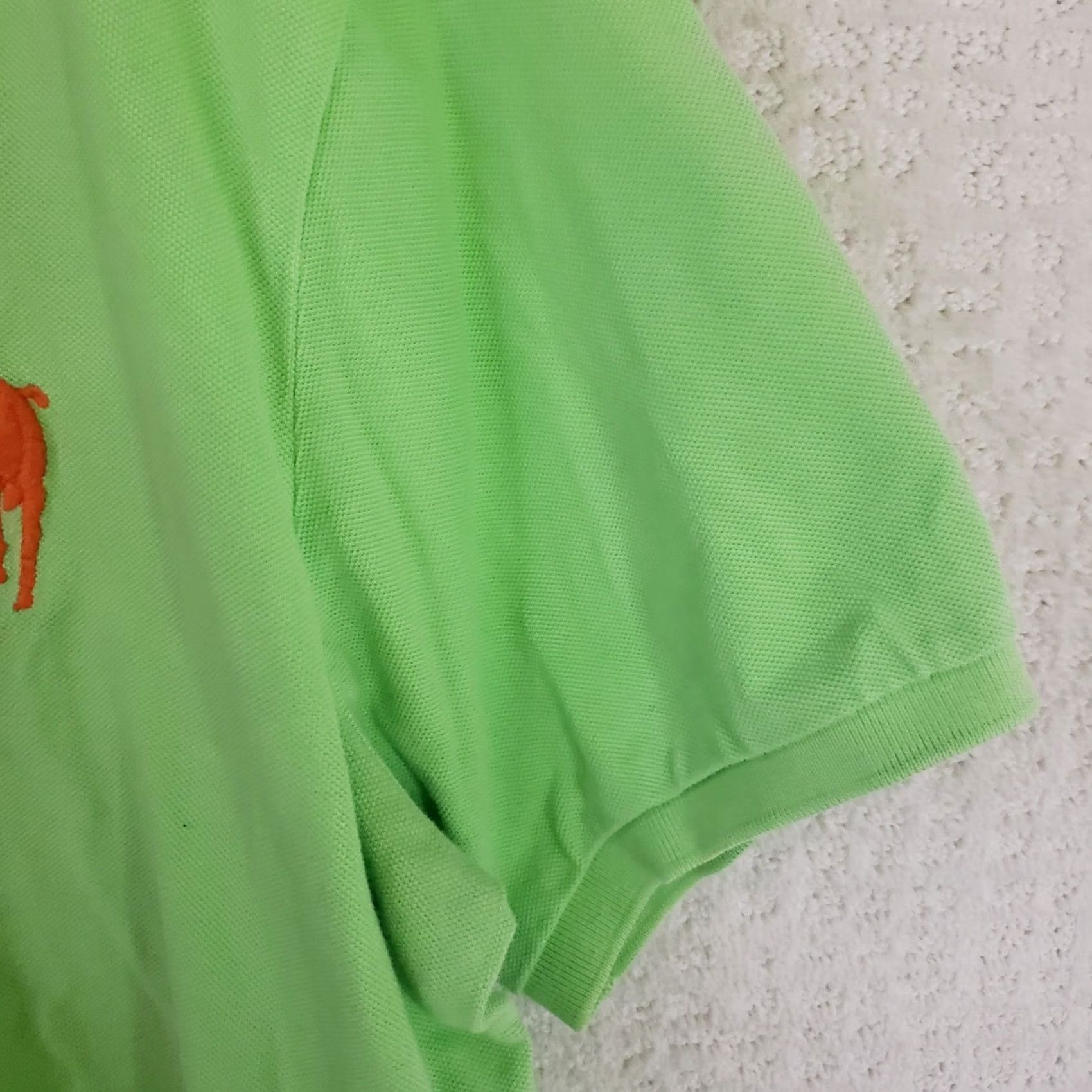 Polo Ralph Lauren Polo Ralph Lauren Big Pony Polo Shirt 2XL Green Regular Fit Short Sleeve Mens Size US XXL / EU 58 / 5 - 7 Thumbnail